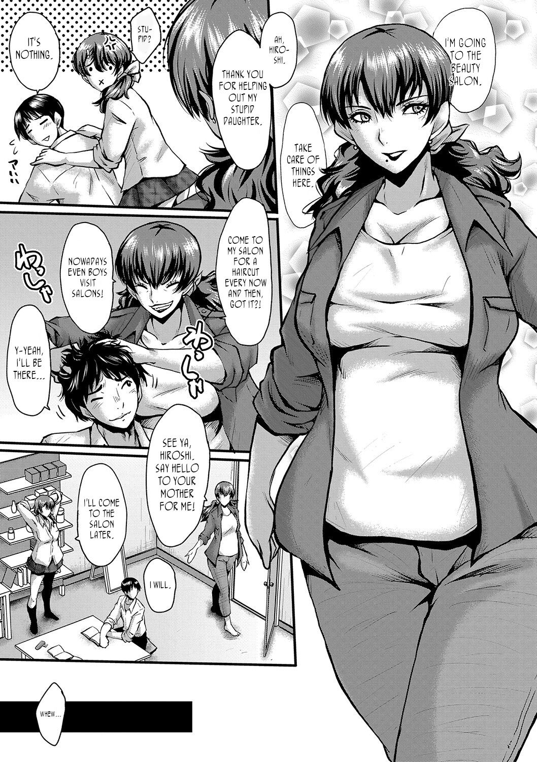 Tomodachi, Osananajimi mo Kaa-san mo Netorareru Ch. 1 | My friend stole away both my childhood friend and my mother, Part 1 page 3 full