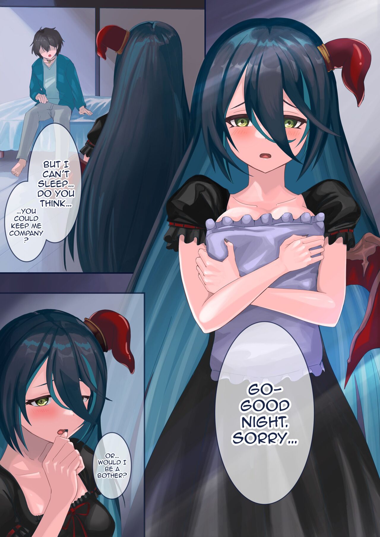 Ranpha Mama no Kishi-kun Refre | Mommy Ranpha and Kishi-kun’s Refreshing Night Together page 1 full