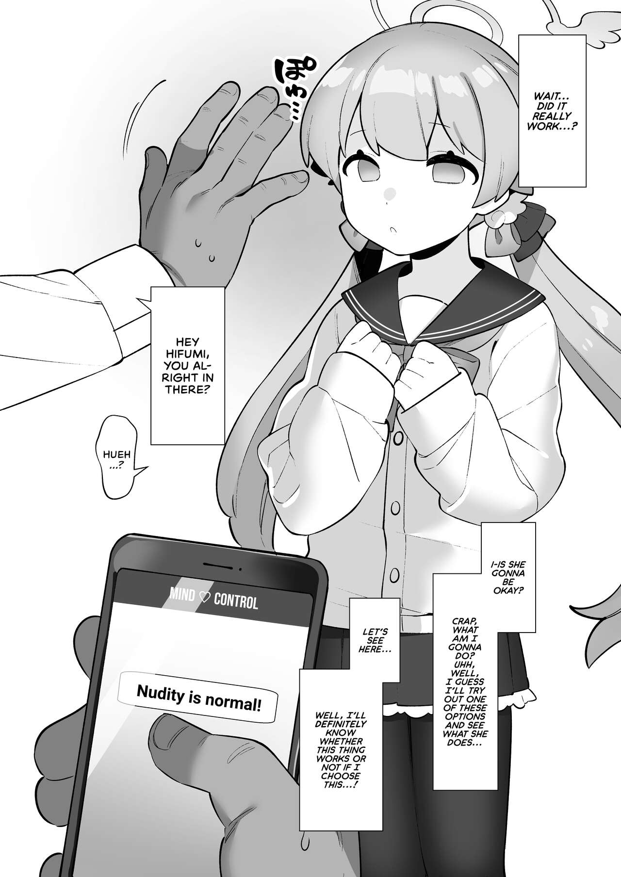 BluArch Saimin-bu ~Shimoe Koharu Hen & Ajitani Hifumi Hen~ | The Blue Archive Mind Control Club ~Shimoe Koharu Chapter & Ajitani Hifumi Chapter~ page 6 full