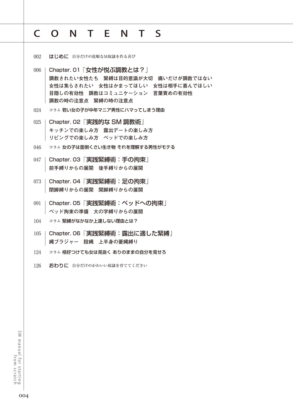 Zero kara Hajimeru SM Manual Onnanoko o Ikaseru Choukyoujutsu page 6 full