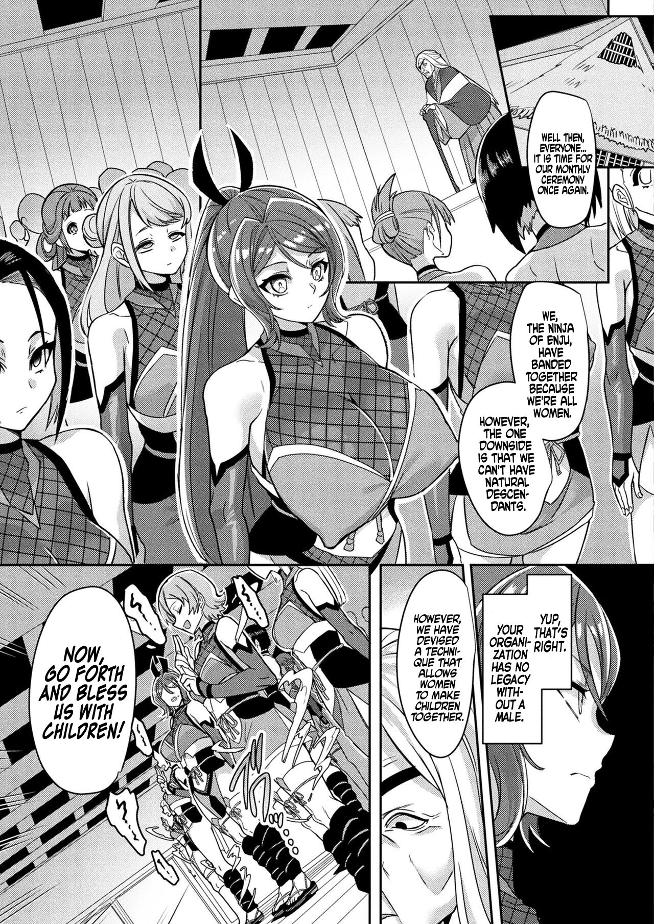 Kunoichi no Sato no Himitsu | The Secret of the Kunoichi Village page 3 full