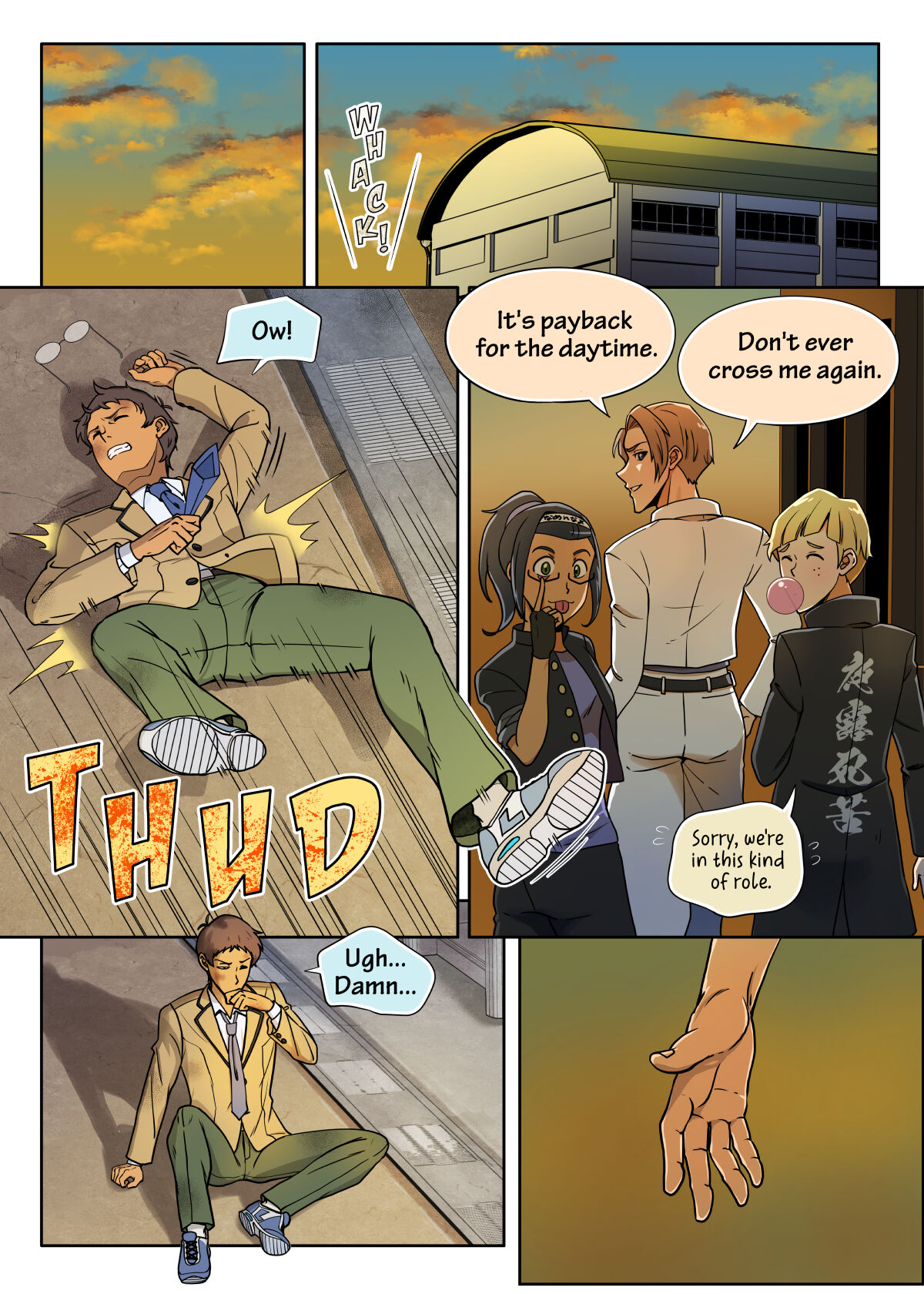 LanSki | Boyfriend in a skirt page 6 full