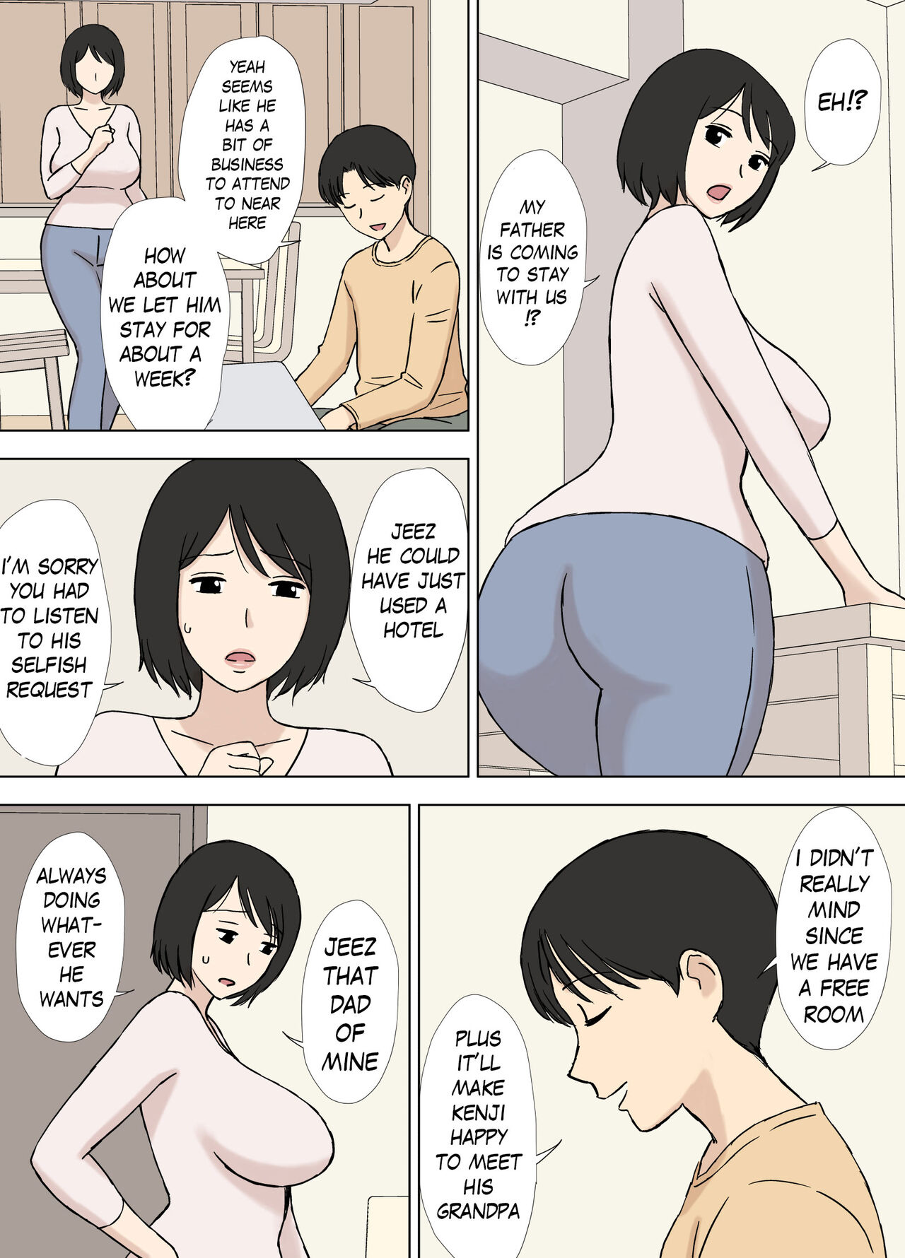 My Wife Still Bathes With Her Father.. | Tsuma ga Ima da ni Chichi Oya to Issho ni Fuuro ni Haitte irundaga page 5 full