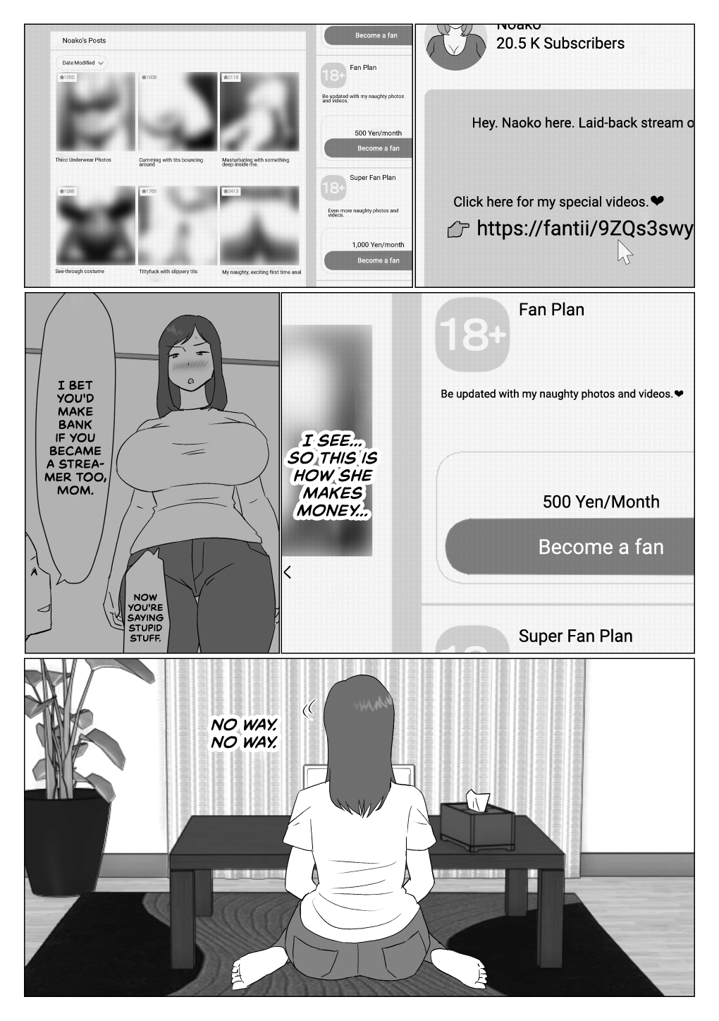 Kaa-chan wa Haishinsha | My Mom Is A Streamer page 5 full