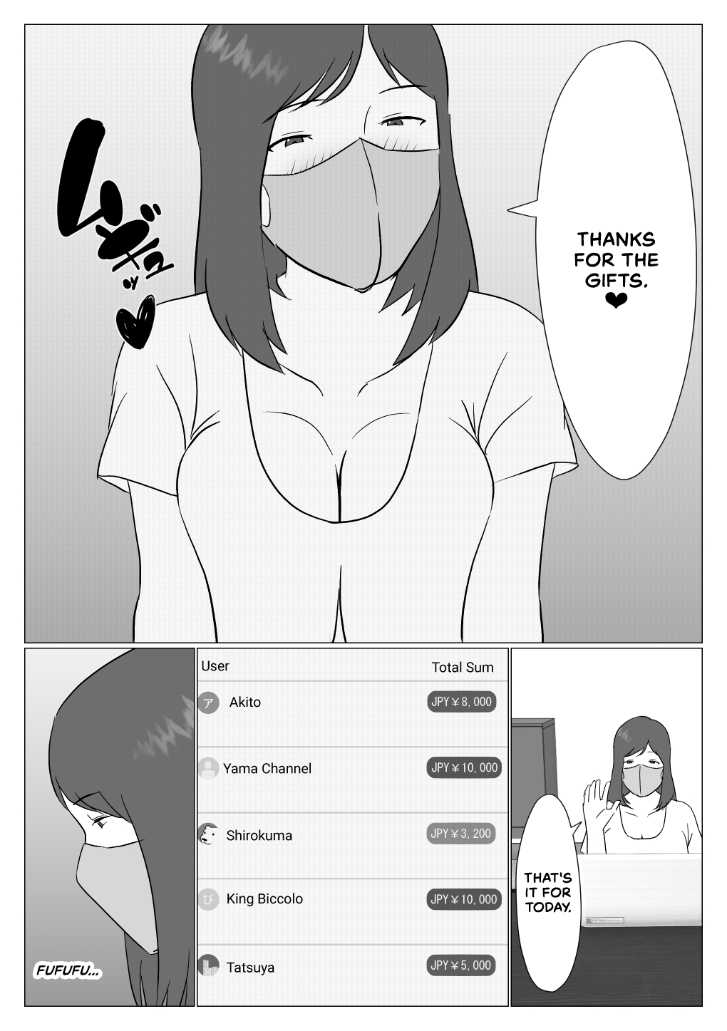 Kaa-chan wa Haishinsha | My Mom Is A Streamer page 8 full