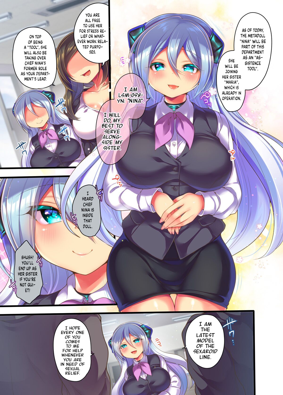 Metadoll NINA Ver.2.0 ~Elite Shain ga Sexaroid Gitai de Zecchou Kuppuku~ page 7 full