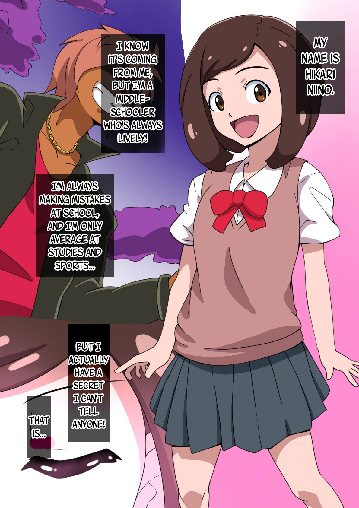 magical girl comic page 2 full