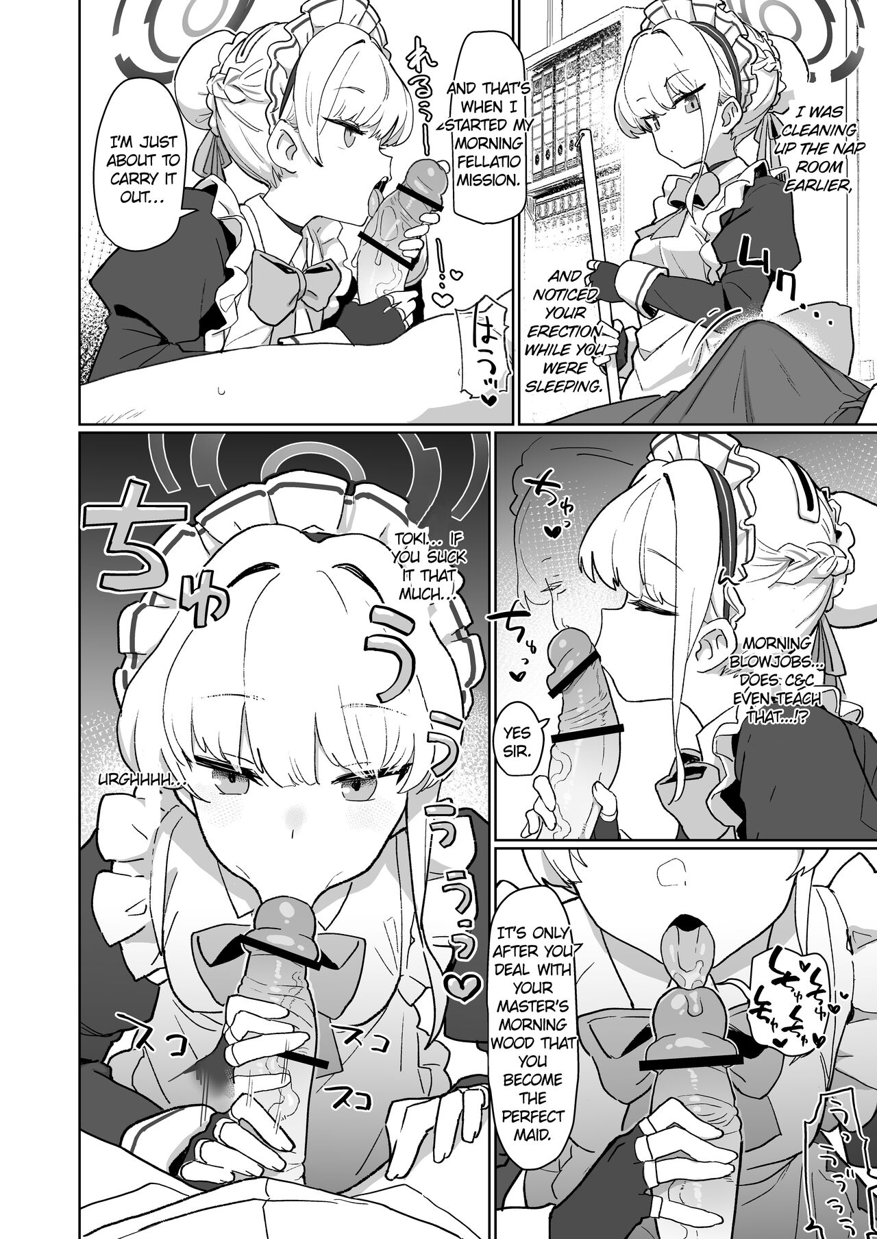 Dokidoki Toki Meki Maid Kiss page 9 full
