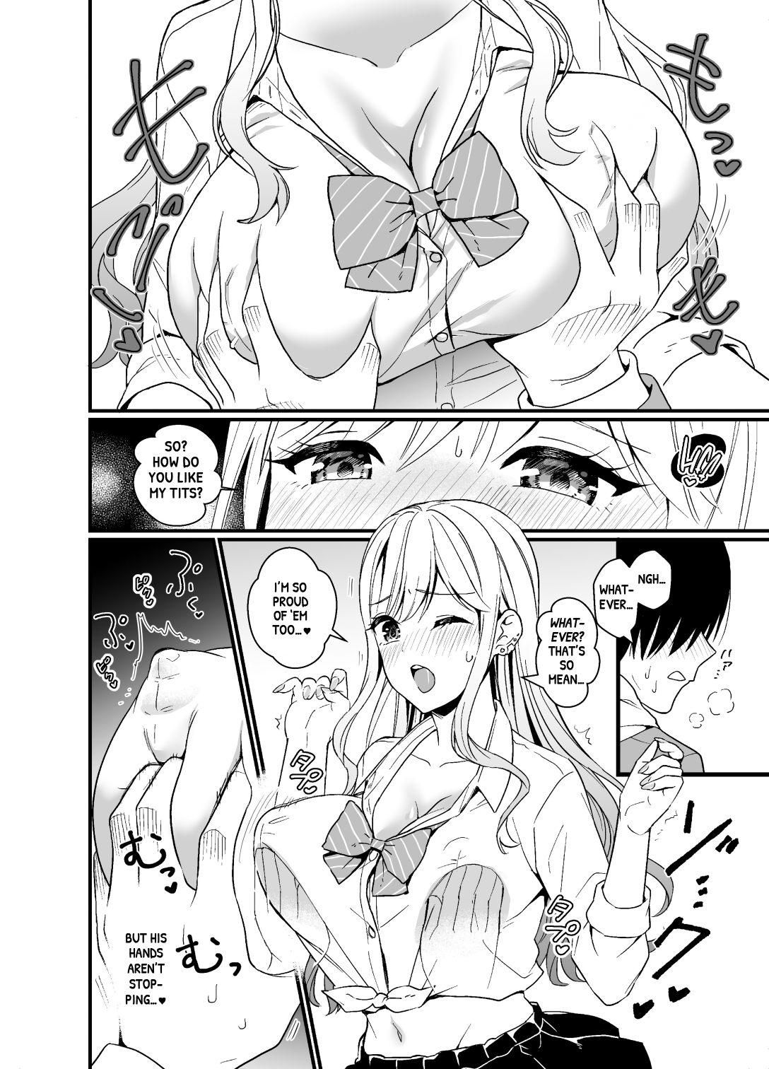 Gal ni Houkago Oppai Sawatte ku? te Sasowareru Hanashi | That Time Gyarus Asked Me to Grope their Tits After Class page 6 full