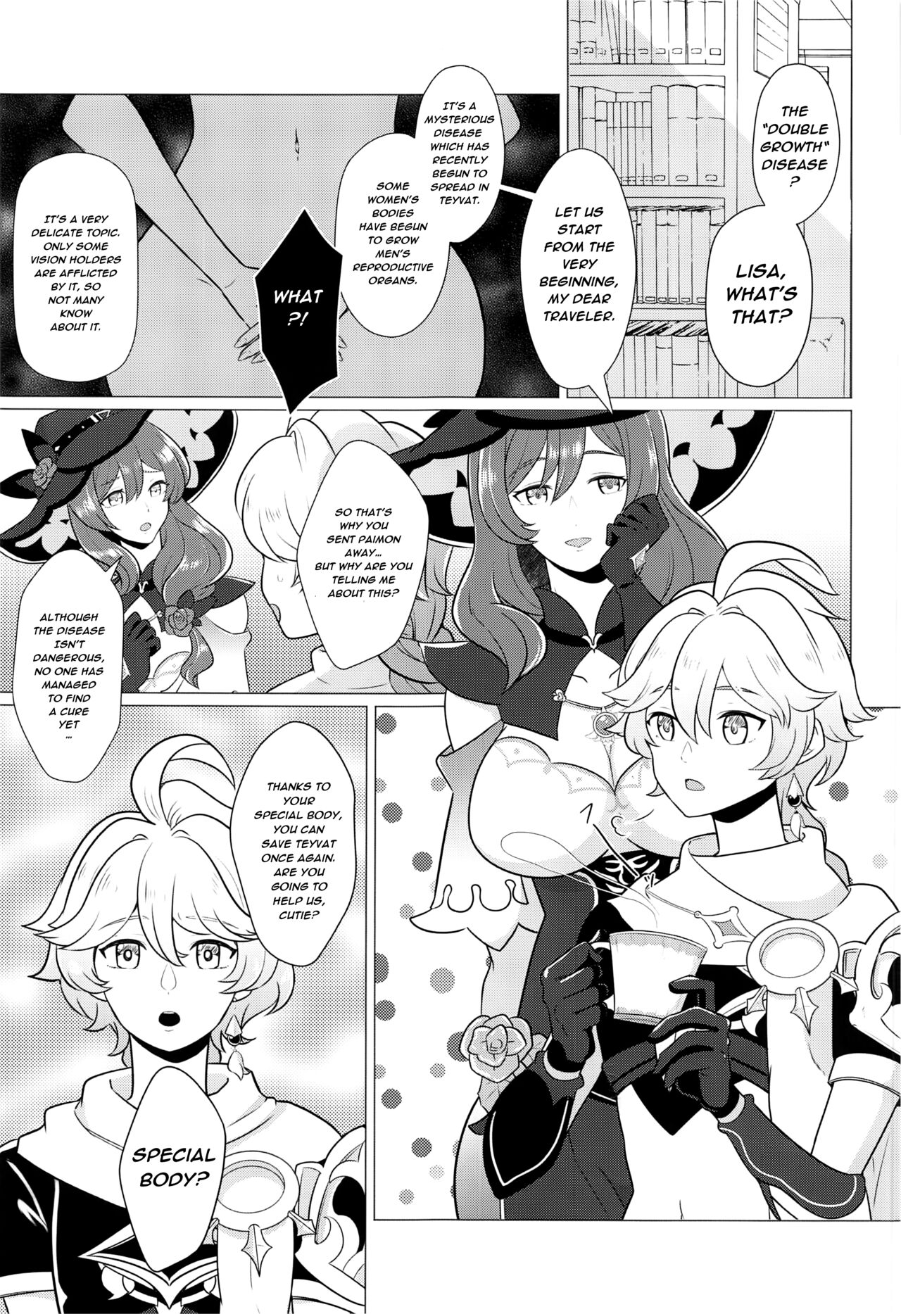 Futanari Senyou Tabibito Clinic page 3 full