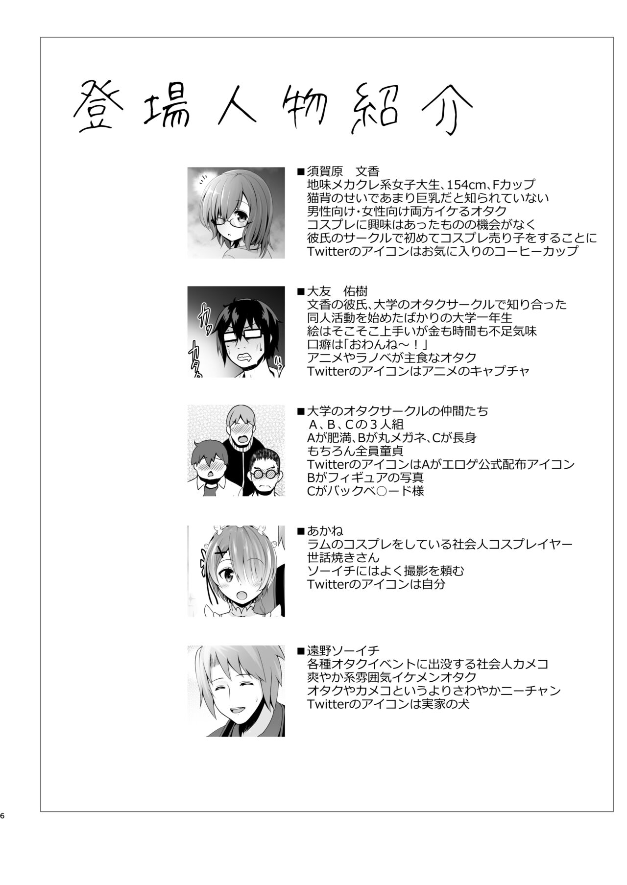 Tada no Joshidaisei datta Kanojo ga Chou Ninki Nagachichi Cosplayer ni Naru made ~Cosplayer Fumika Soushuuhen I~ page 7 full