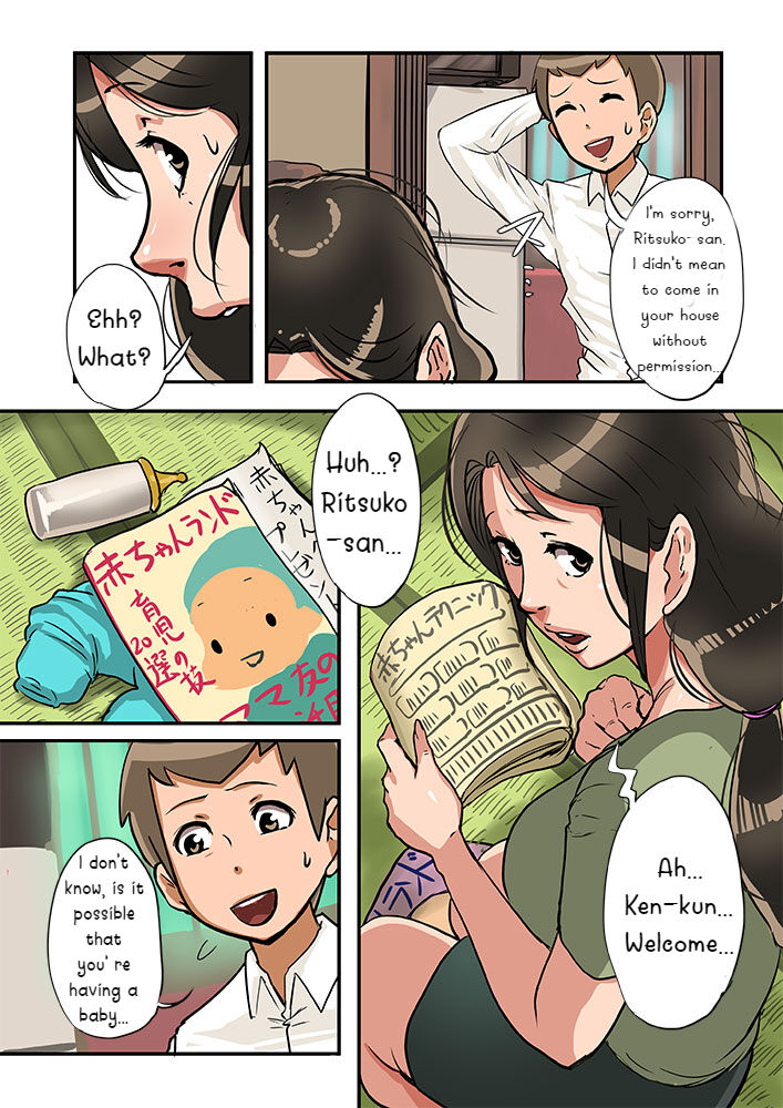 Kodomo ga Hoshii Oba-san o Musekinin ni Haramaseru. | Irresponsibly impregnate an aunt who wants a child. page 8 full