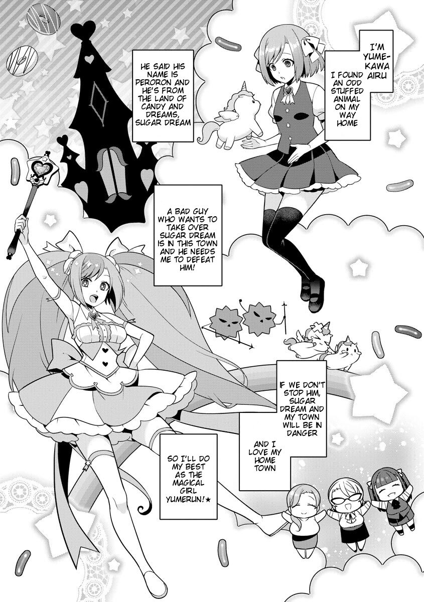 Yumekawa Mahou Shoujo Yumerun Ch. 1 page 3 full