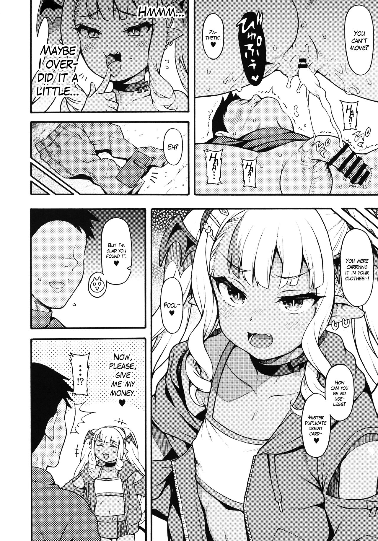 Yasashii? Mesugaki Succubus | A Kind Cheeky Succubus Brat page 10 full