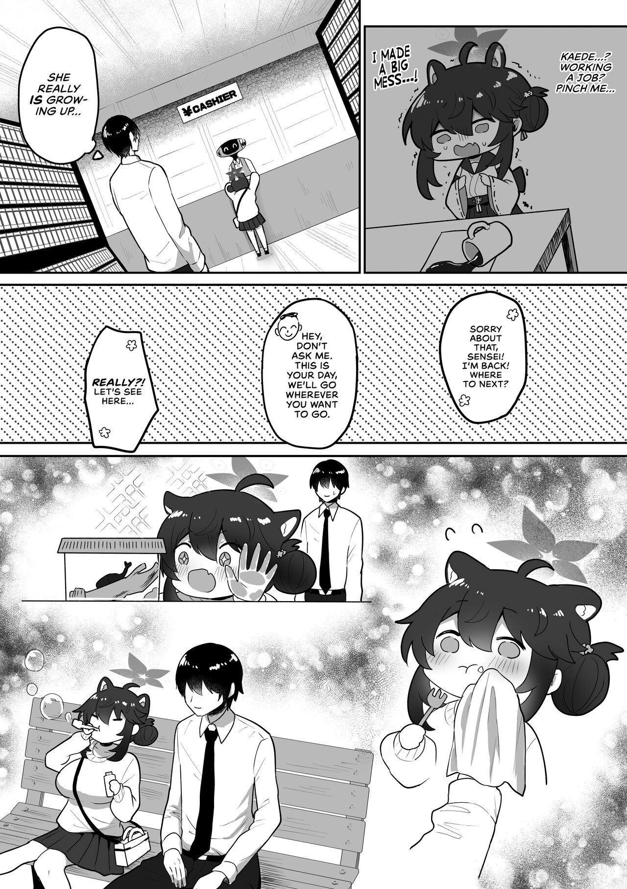 Hatachi ni Natte mo Chiisai Mama no Kaede o Onaho Mitai ni Hamemakuru Love Love Ecchi Hon page 7 full