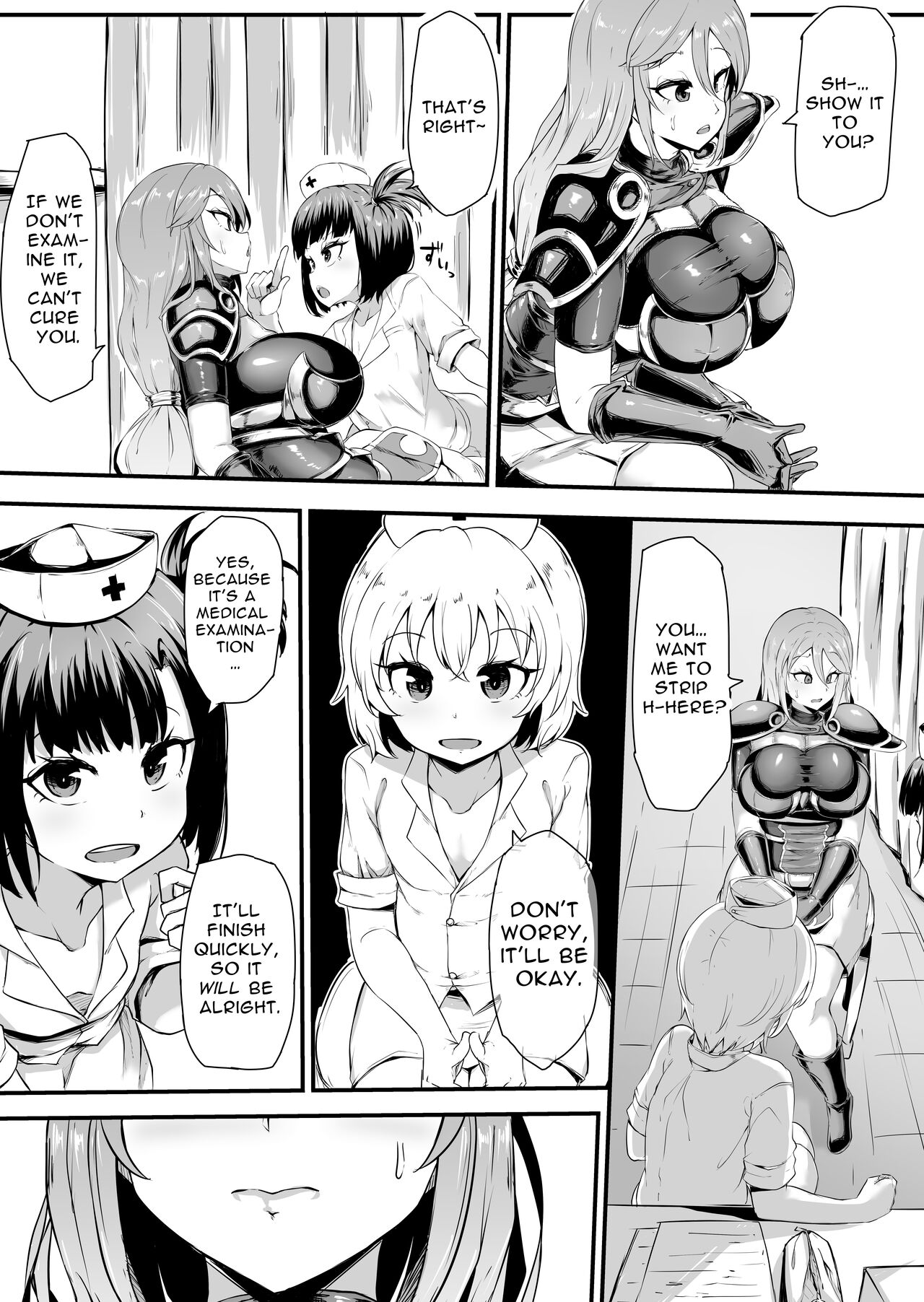 Futanari-ka shite Level o Suwareru Onna Kishi | Futanari Knightess Gets Level Drained page 3 full