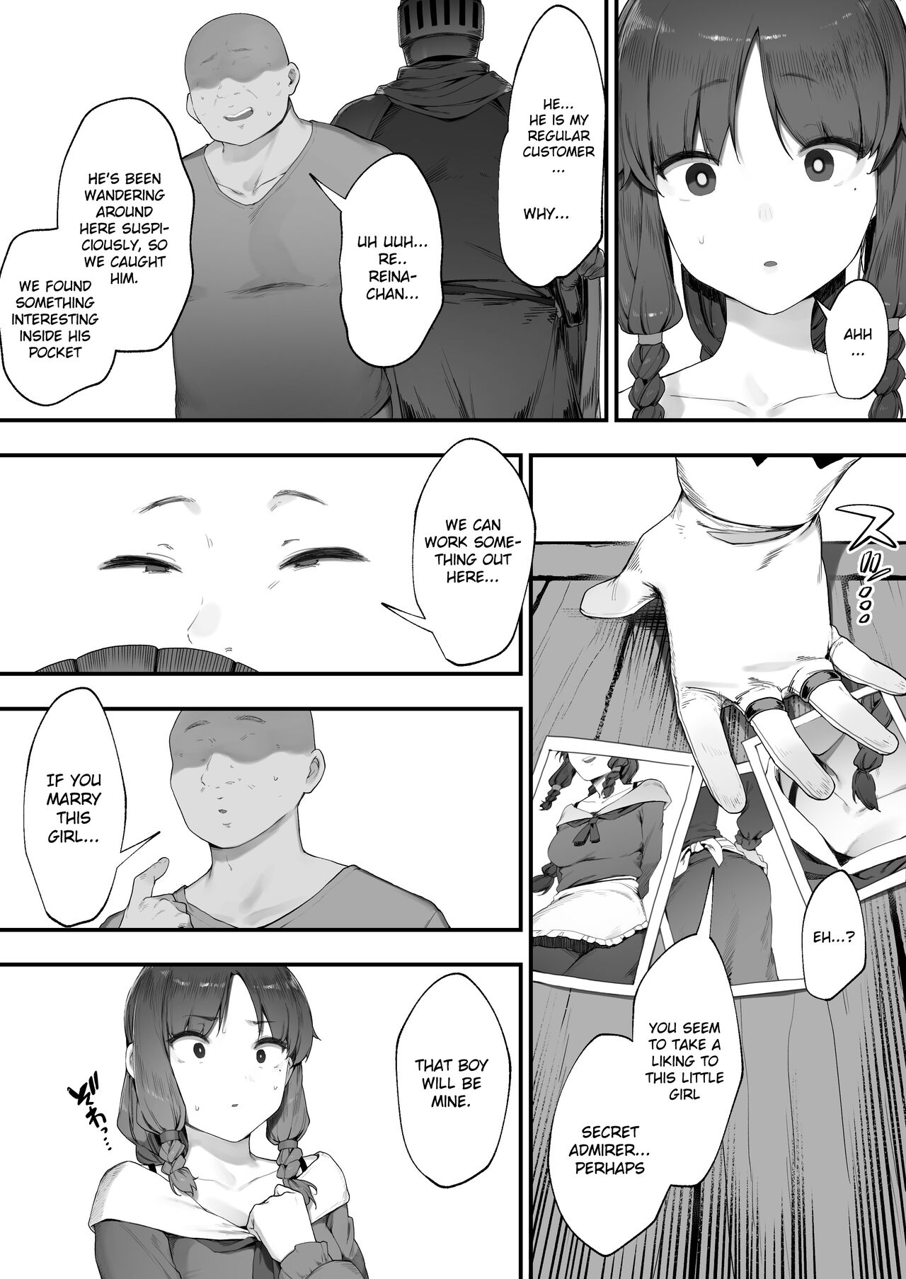 Oujo no Meirei de Stalker to Kekkon Saserareru Hanashi 1 | A story about being married to a stalker by the order of a princess 1 page 8 full