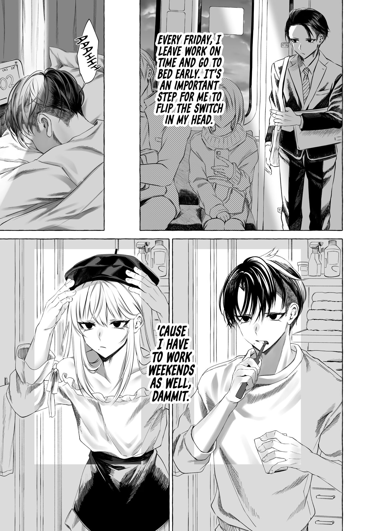 Josou DeliHeal Yondara, Kaisha no Joushi ga Kita. | My Boss is a Cross-dressing Call Girl. page 4 full