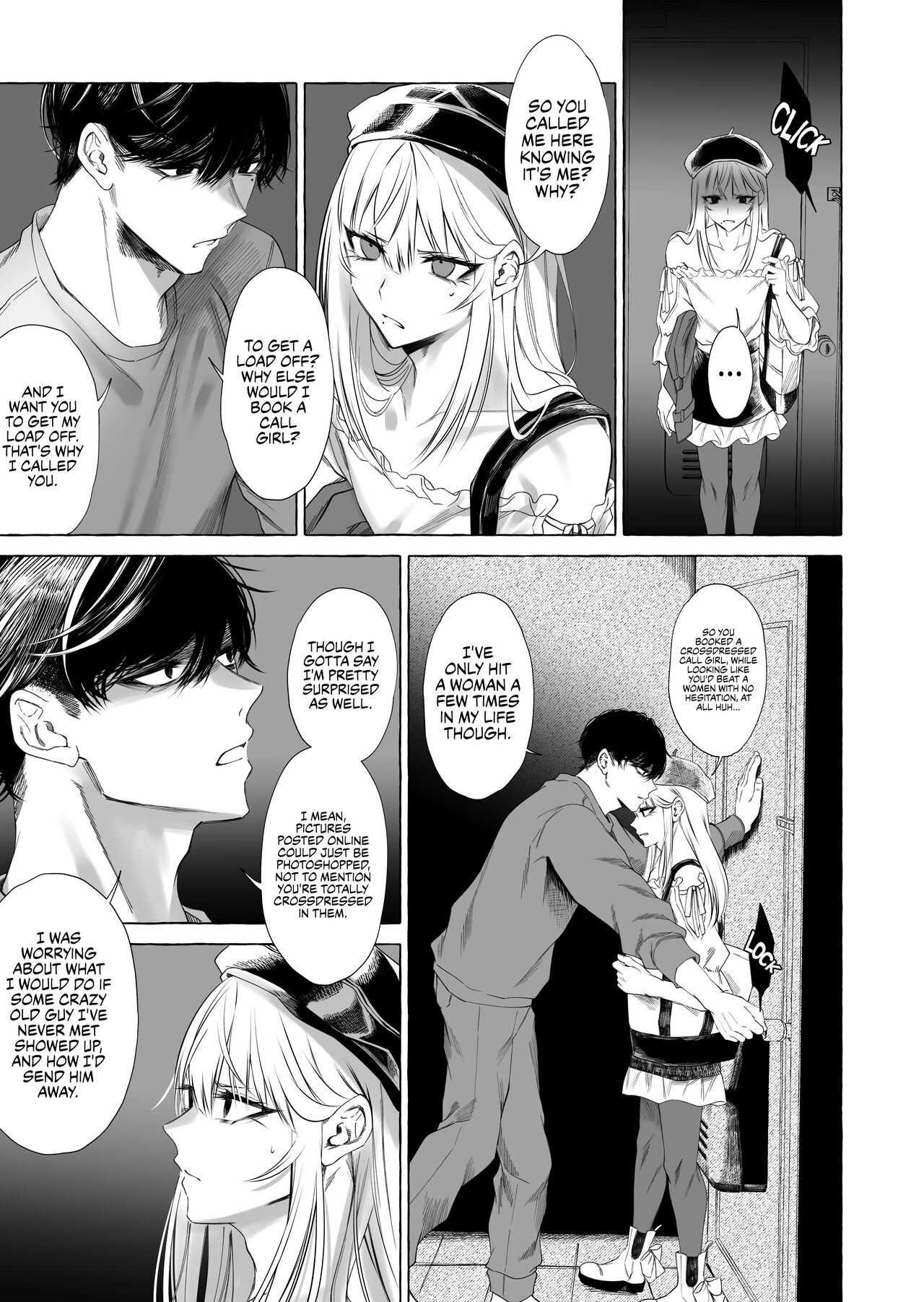 Josou DeliHeal Yondara, Kaisha no Joushi ga Kita. | My Boss is a Cross-dressing Call Girl. page 8 full