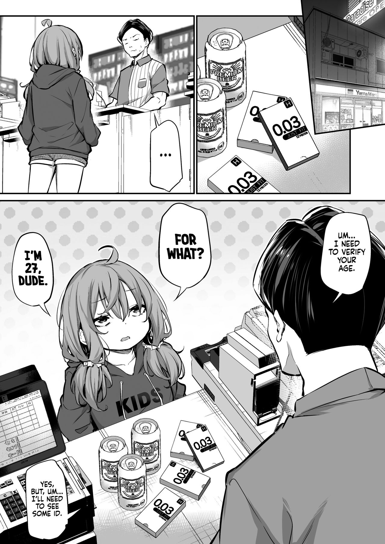 Shinchou-sa Max Fuufu | Extreme Height Gap Couple page 1 full