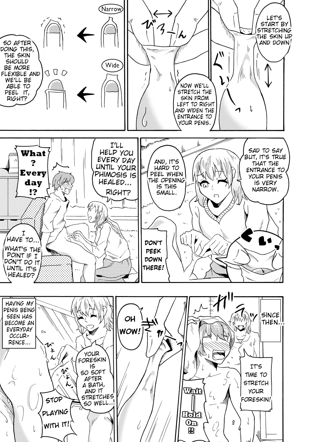 Onee-chan ni yoru Shinsei Houkei Chiryou | The True Phimosis Treatment by Sis page 3 full