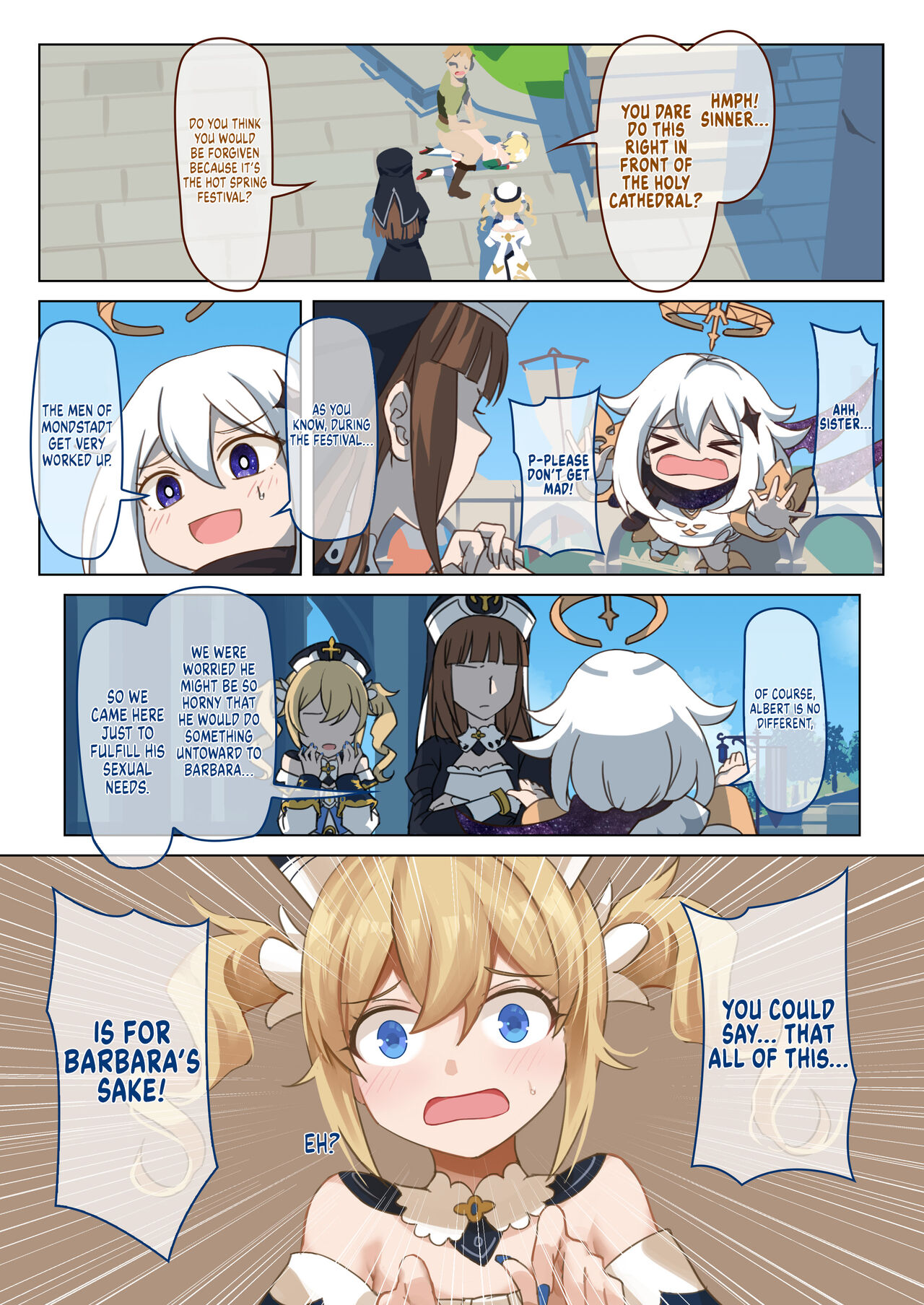 Mondstadt Hot Springs Festival  - Interlude page 7 full