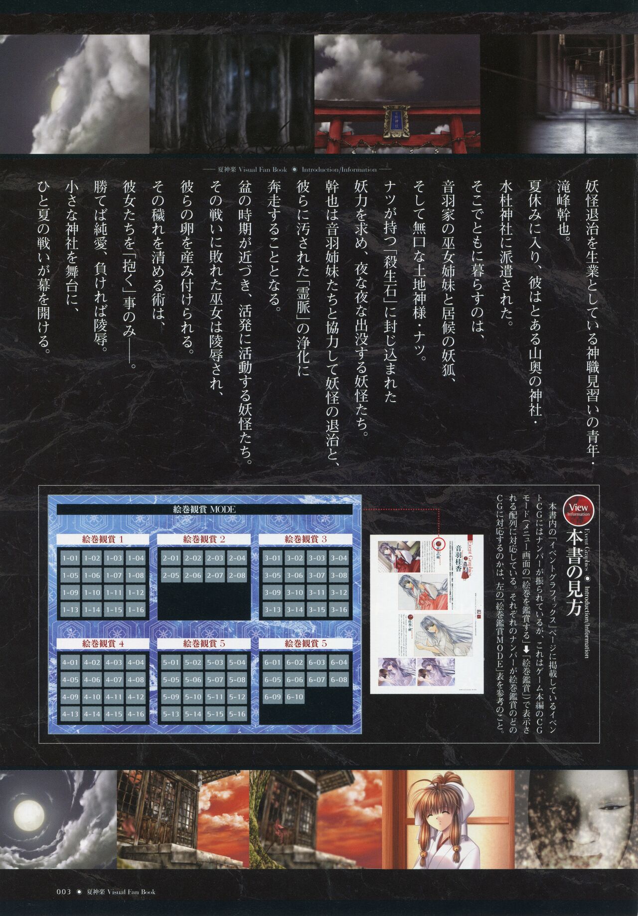 Natsukagura Visual Fan Book page 10 full