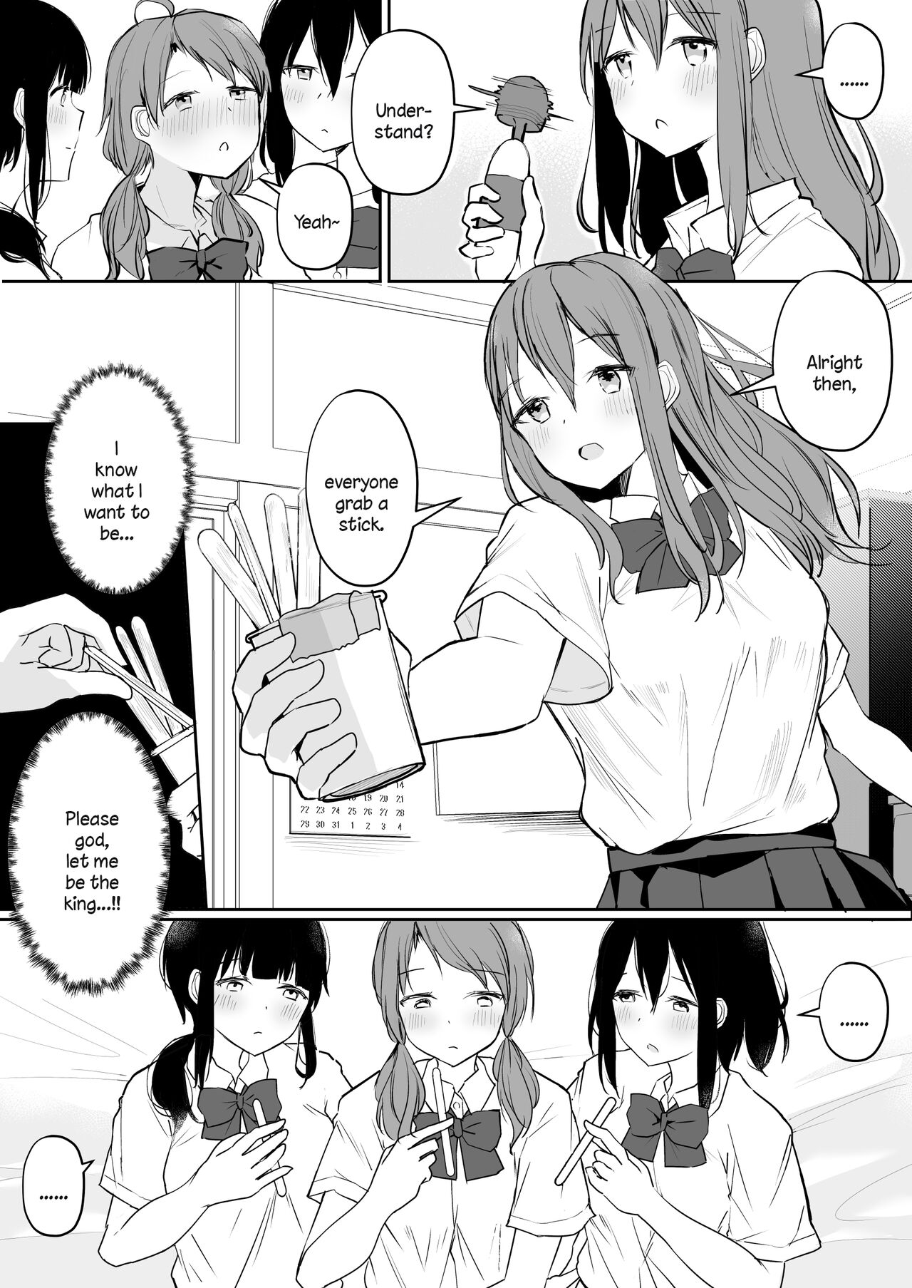 Yuri Zuki Joshi ga Nandemoari no Ousama Game Yatta Kekka... page 10 full
