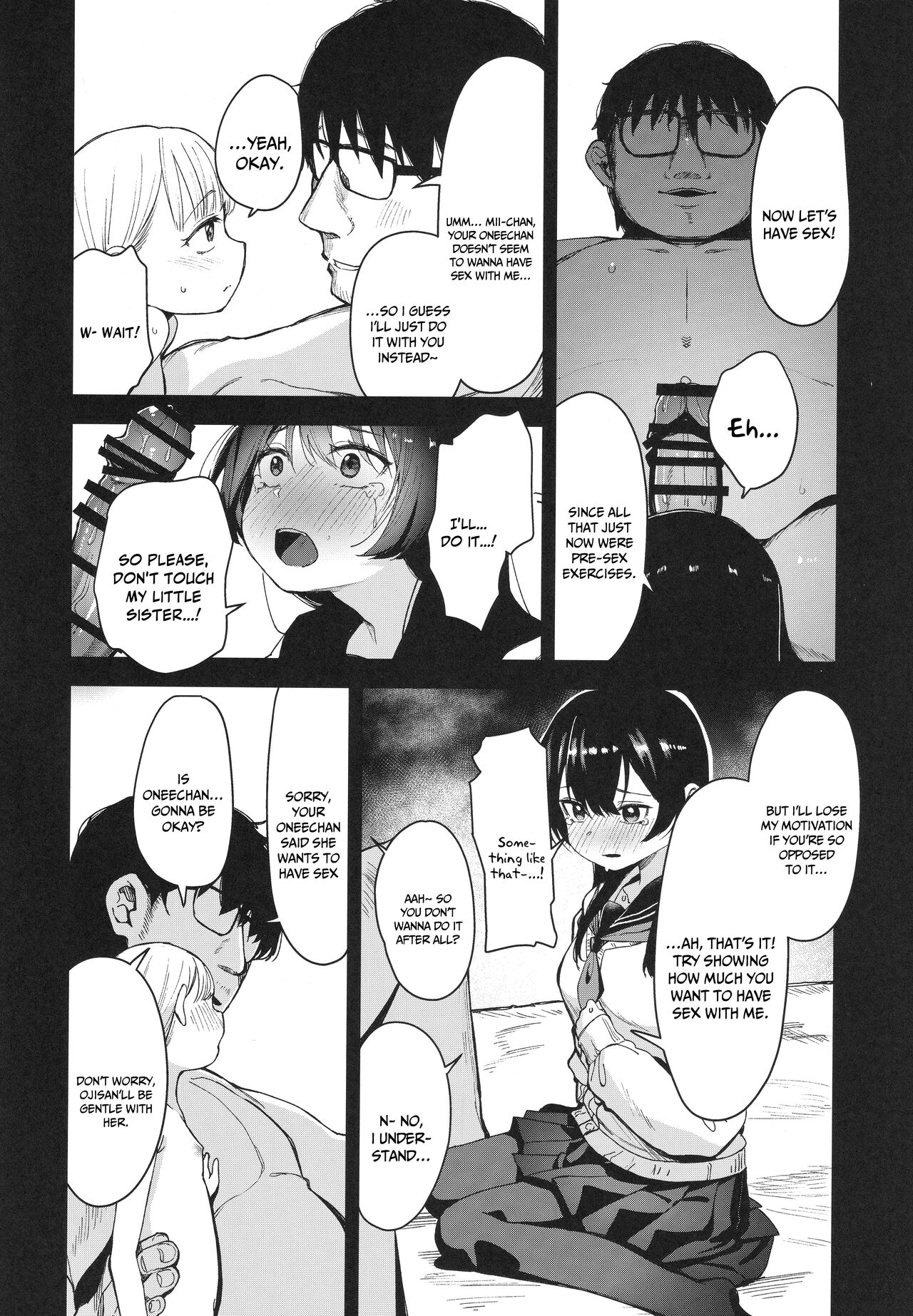 Shoujo Shimai wa Okasareru Re:Rape Bangai-hen | These 2 Young Sisters Are Going To Get Fucked Re:Rape Extra Edition page 7 full
