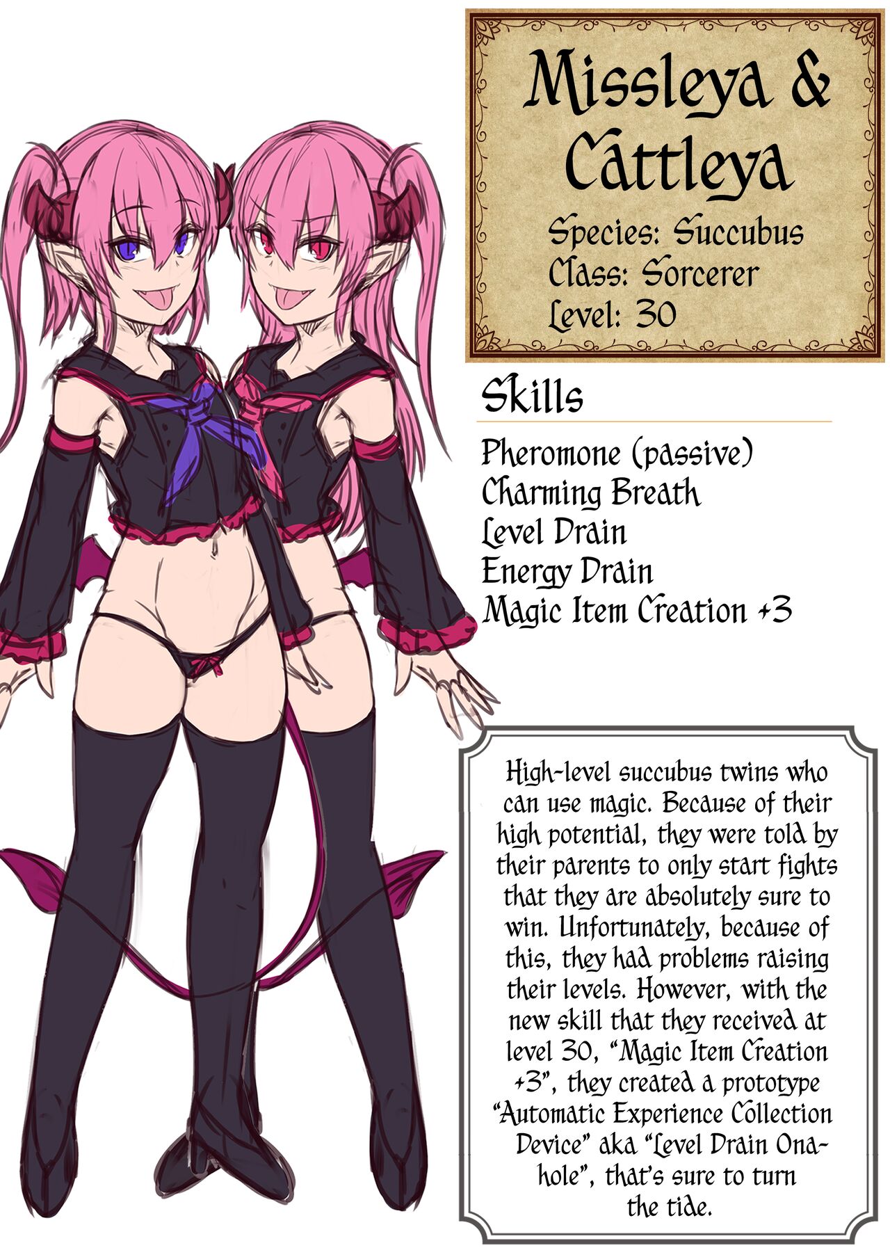 Futago Succubus to Mahou no Onaho | The Succubus Twins and the Magical Onahole page 3 full