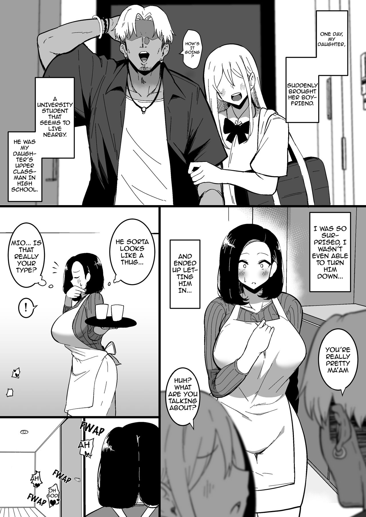 Musume no Kareshi ni Ochiru Okaa-san. 2 | A Mother Who Falls For Her Daughter's Boyfriend 2 page 3 full