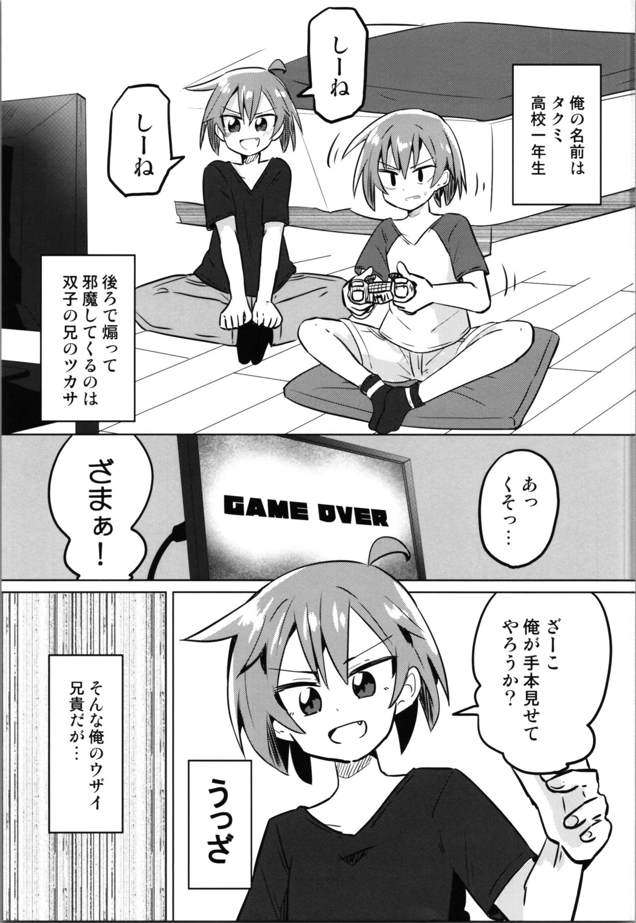 TS Mesugaki Aniki o Wakarasetai page 3 full