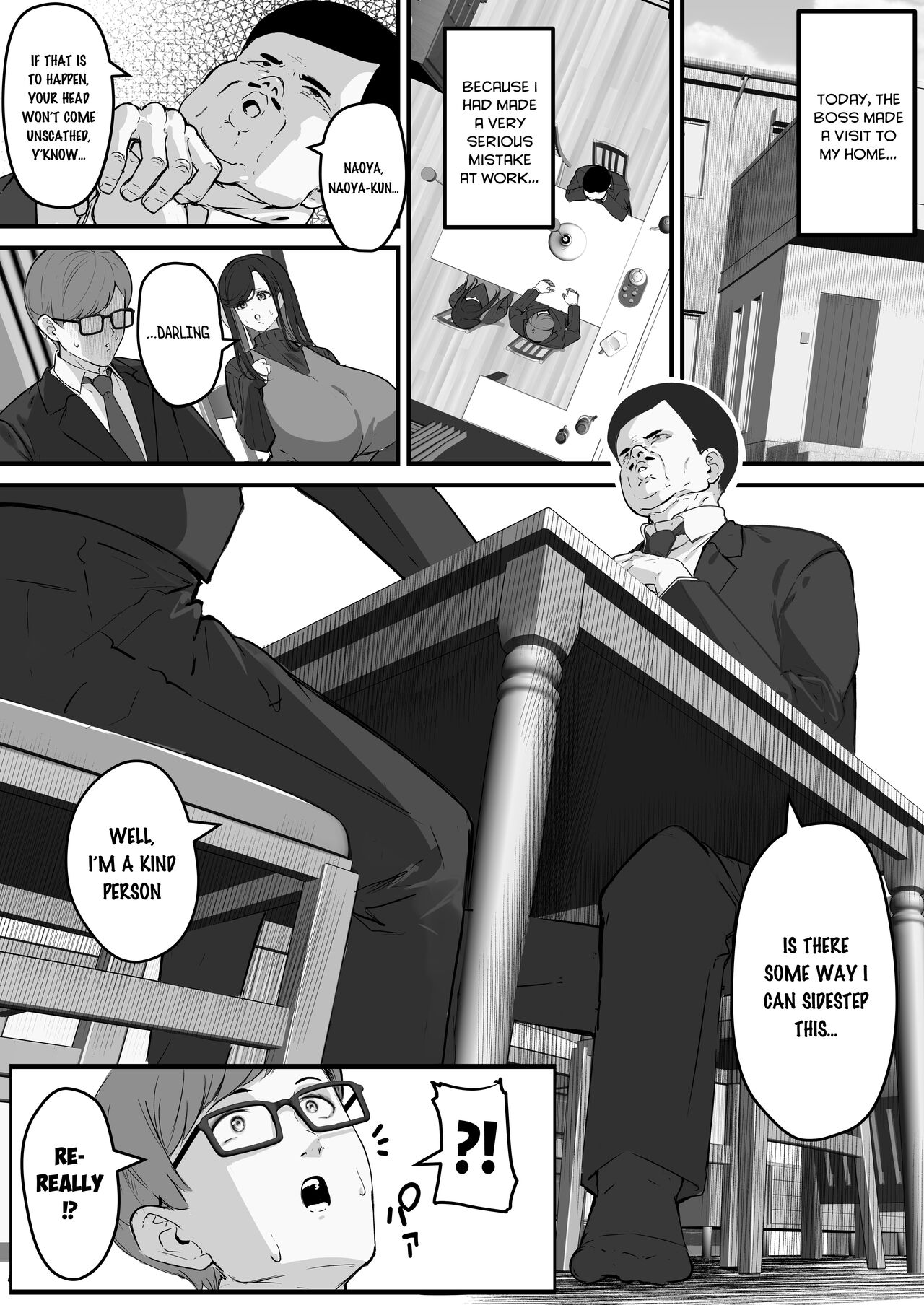 Tare Deka Chounyuu no Hitozuma wa Chibi Erogaki no Nikubenki... | My Big Titted Sagging Wife Is The Meat Toilet Of A Pipsqueak Pervert Brat page 5 full