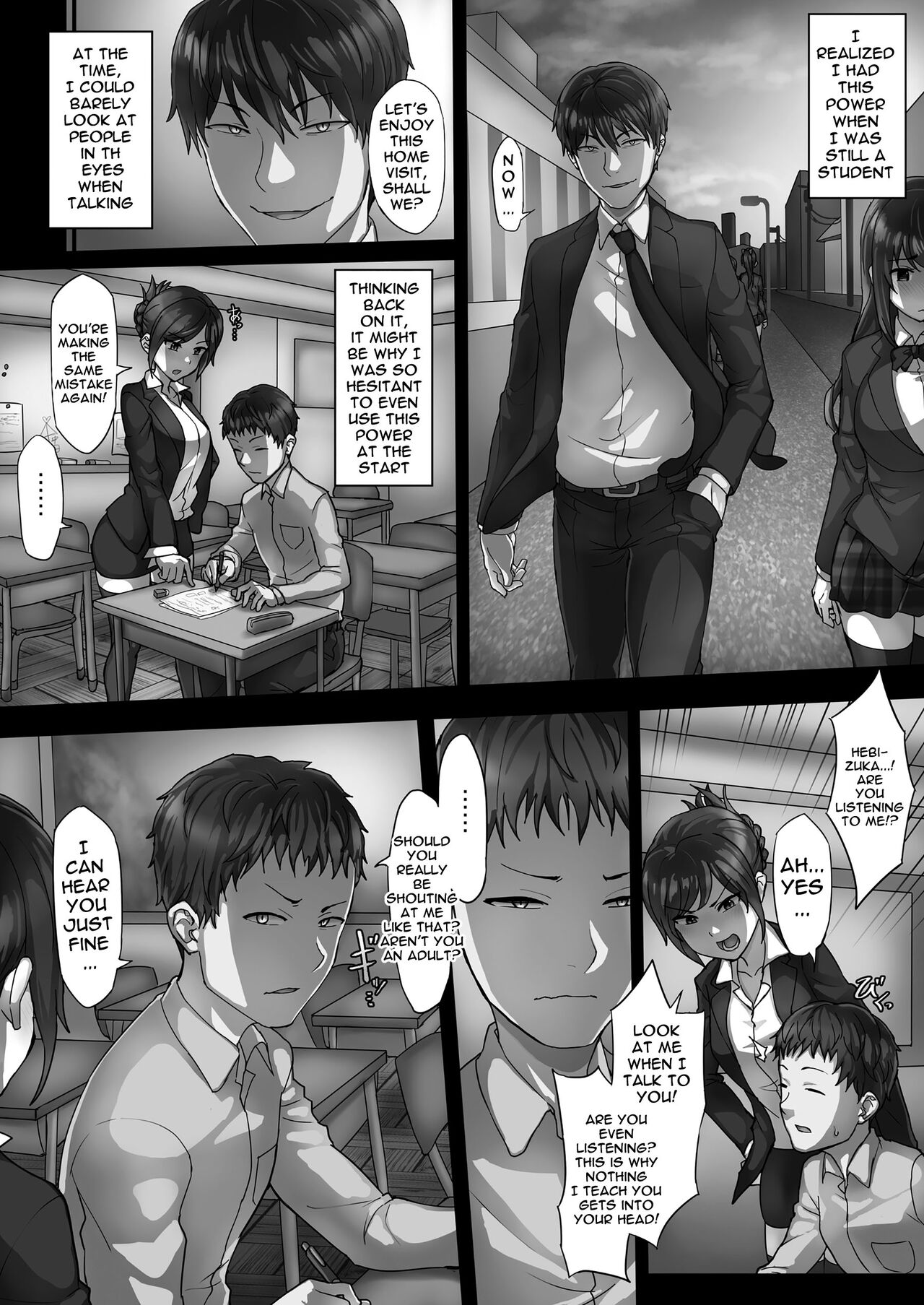 Ingan Kyoushi Hebizuka Karao | The Teacher With The Pervert Eyes page 9 full