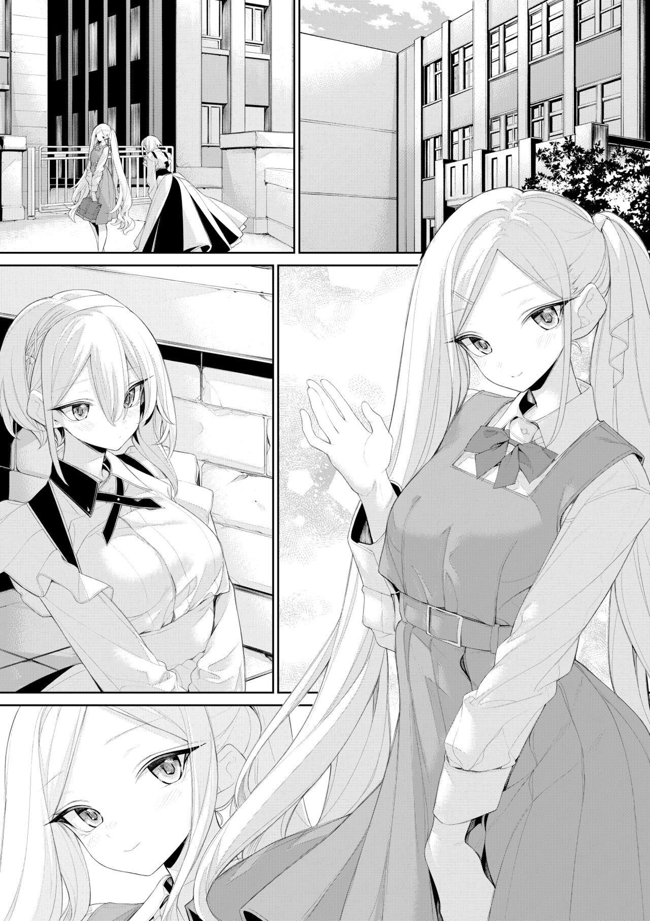 Darashinai  Ojou-sama  to Sewayaki Maid-san no Asa page 8 full