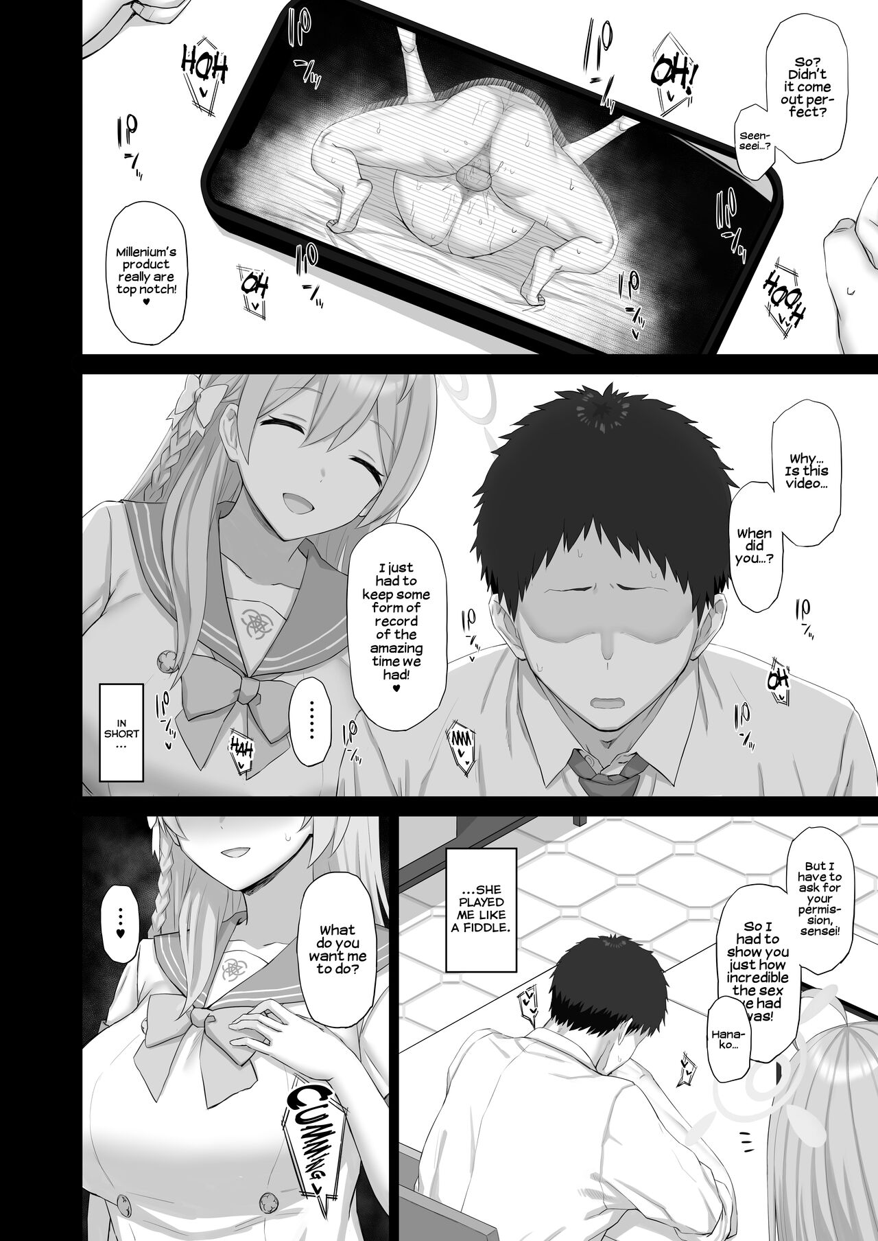 Roshutsu Shoujo to Zange Ana | The Exhibitionist and the Confessional page 5 full