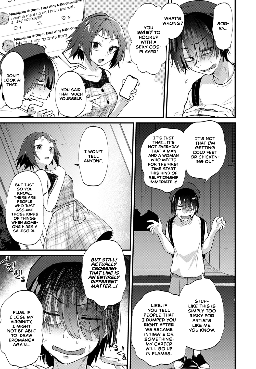 Doujin Sakka wa Cosplay Ecchi no Yume o Miru ka? Parts 1-4 + After Story page 7 full