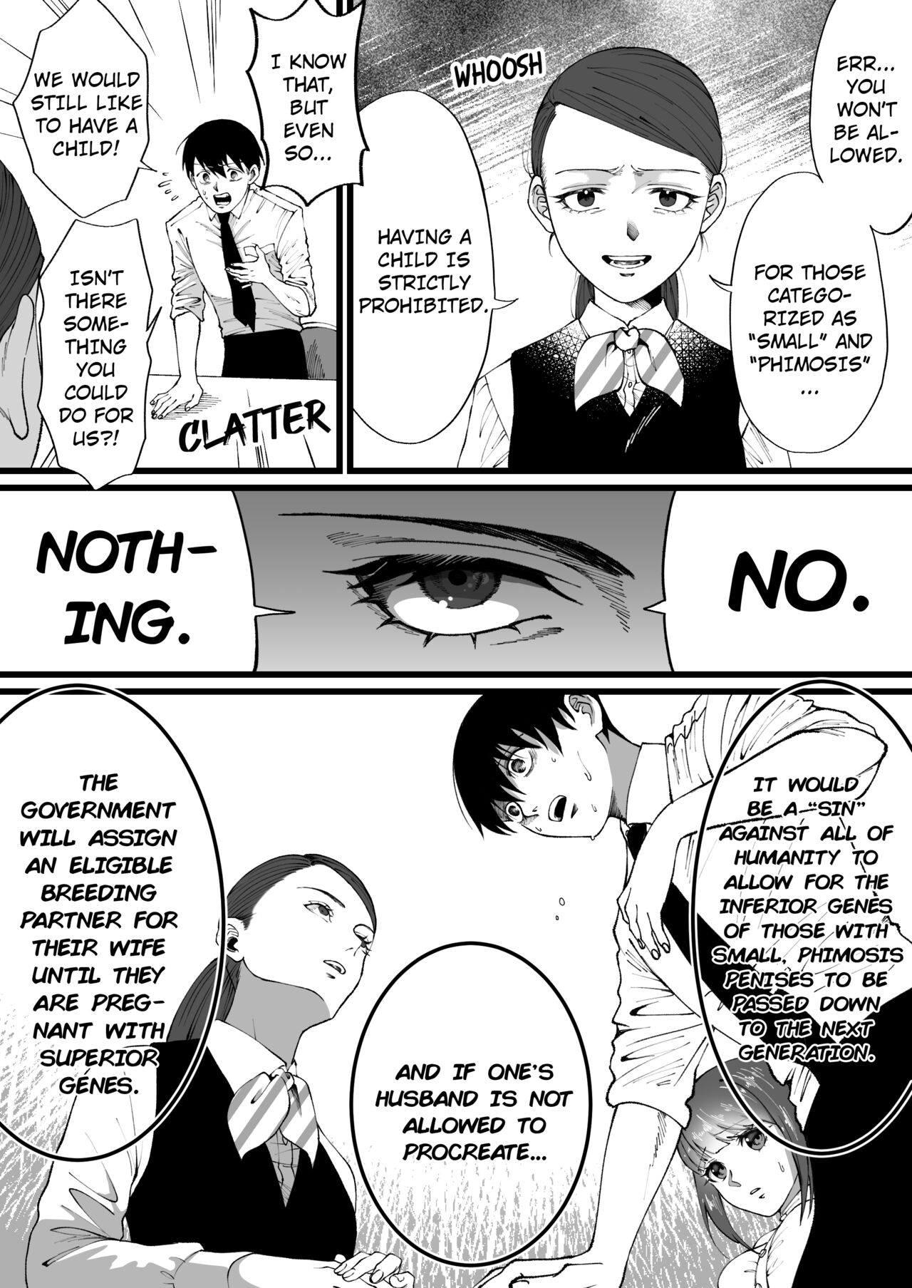 Tanshou Houkei wa Okotowari na Sekai | A World Where Small, Phimosis Cocks Are Hated page 4 full