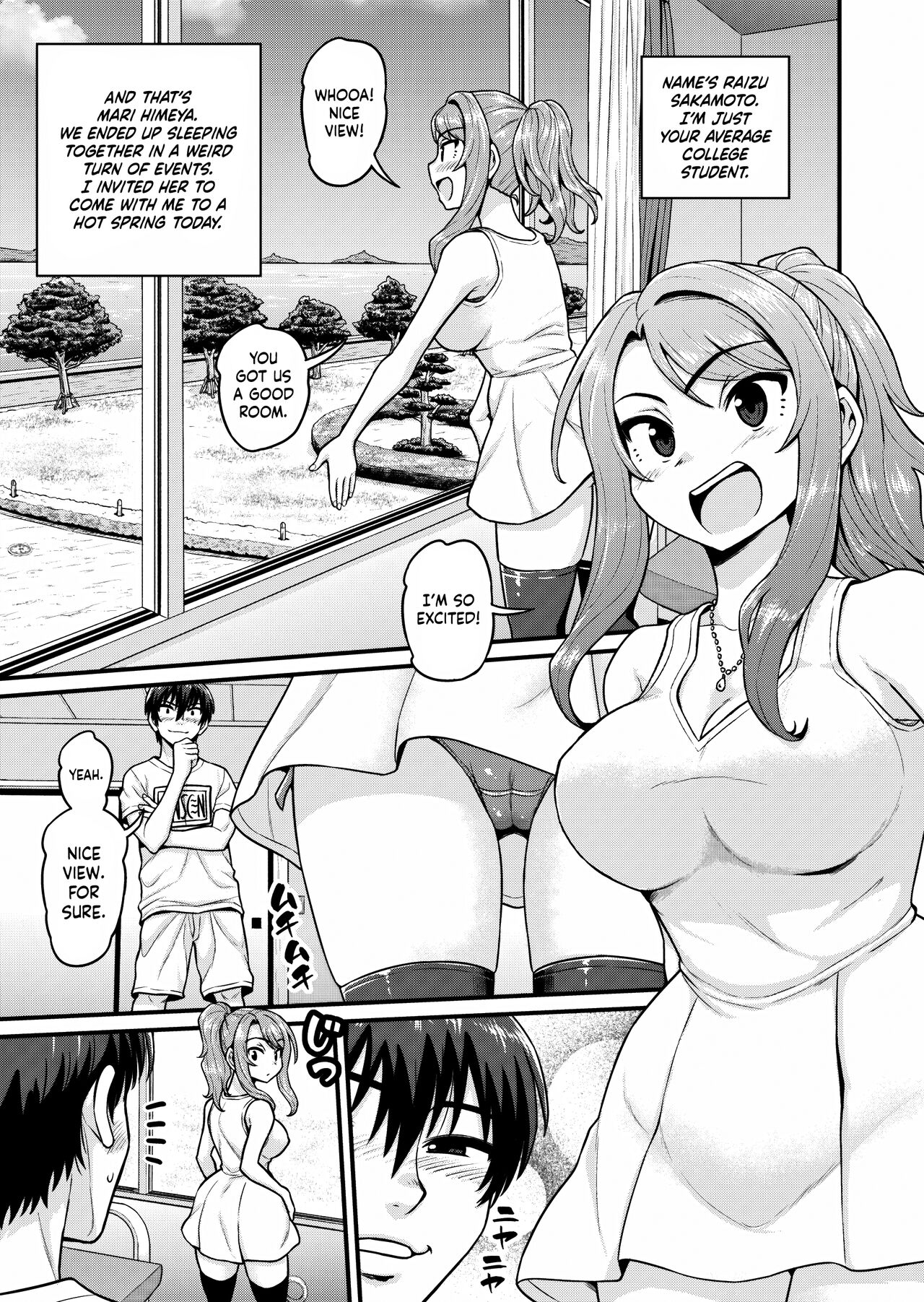 Game Tomodachi no Onnanoko to Onsen Ryokou de Yaru Hanashi | Smashing With Your Gamer Girl Friend at the Hot Spring page 2 full