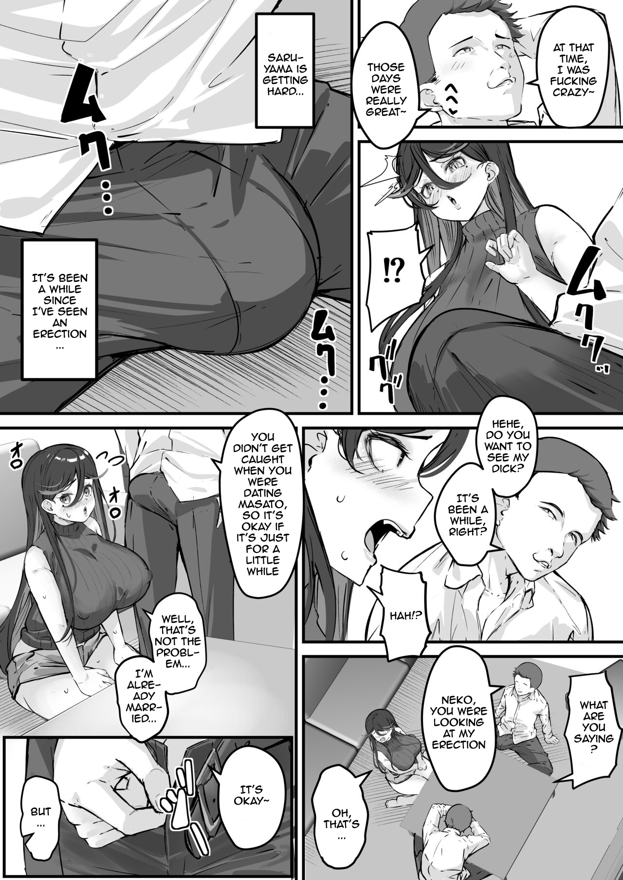 Netorare Tsuma Masato-kun Gomen ne... Watashi... Kare no SeFri ni Modorimasu | Cuckold Wife I'm Sorry Honey, I'm Going Back to My Sex Friend page 10 full