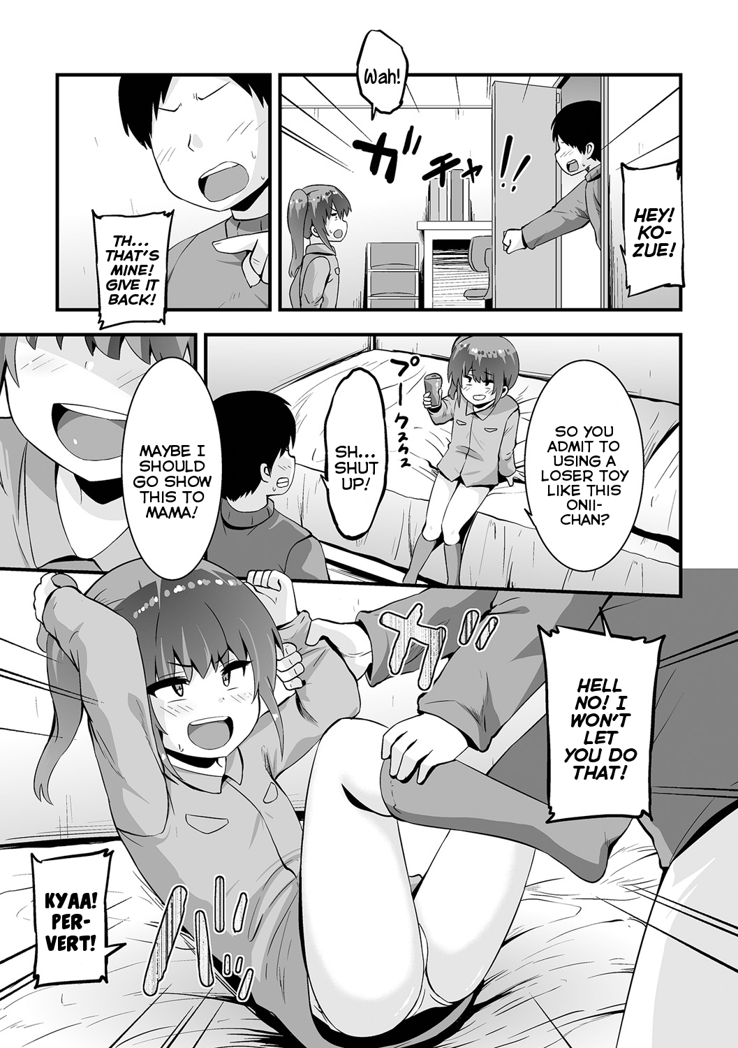 Onaho o Baka ni Shi Onaho ni Sareta Imouto | The Little Sister Who Made Fun Of Onaholes and Was Then Turned Into One page 3 full