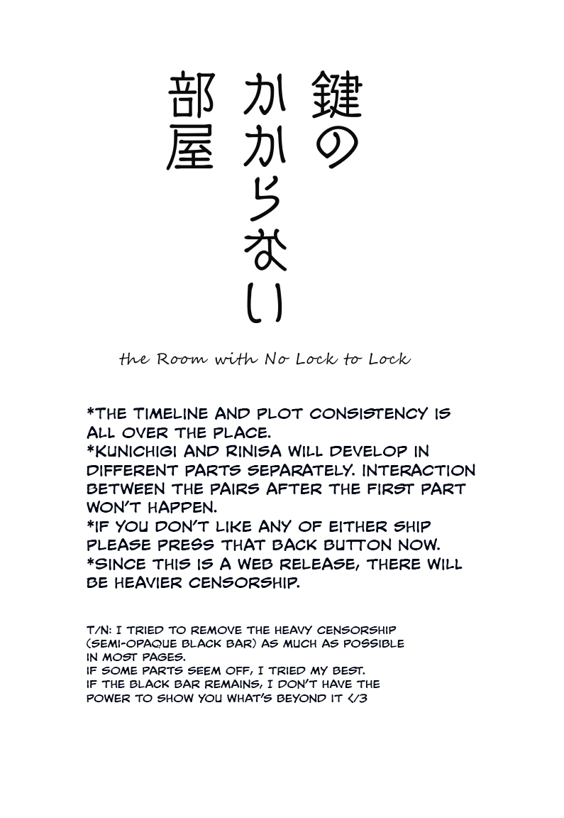 Kagi no Kakaranai Heya | The Room With No Lock to Lock page 2 full