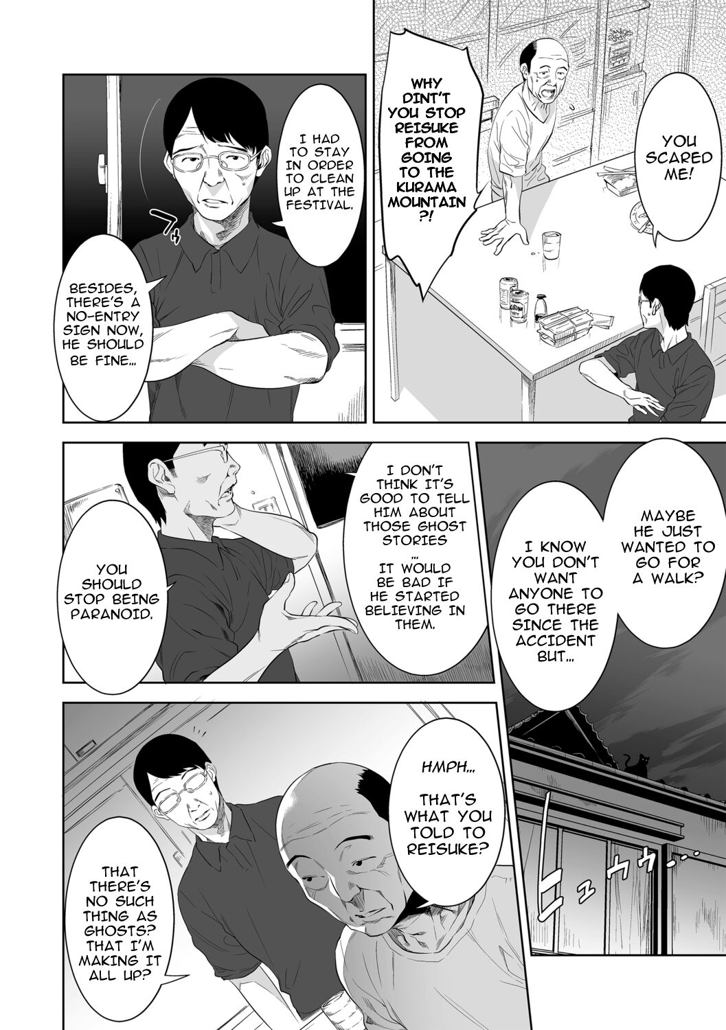 Kakekeke Episode 7, Mountain Guardian Cat page 4 full