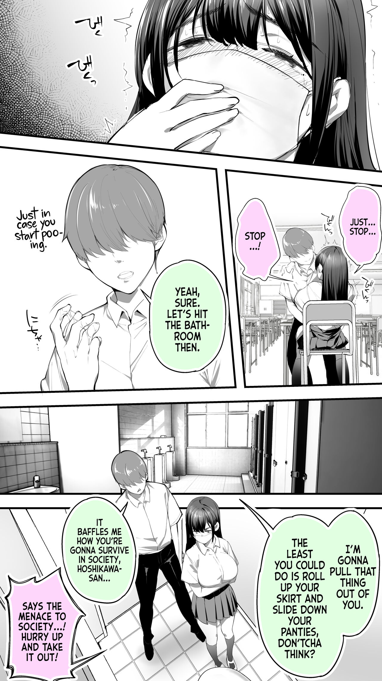 Okoranaide Hoshikawa-san 2 | Hey, Hold your Horses, Hoshikawa-san! 2 page 8 full