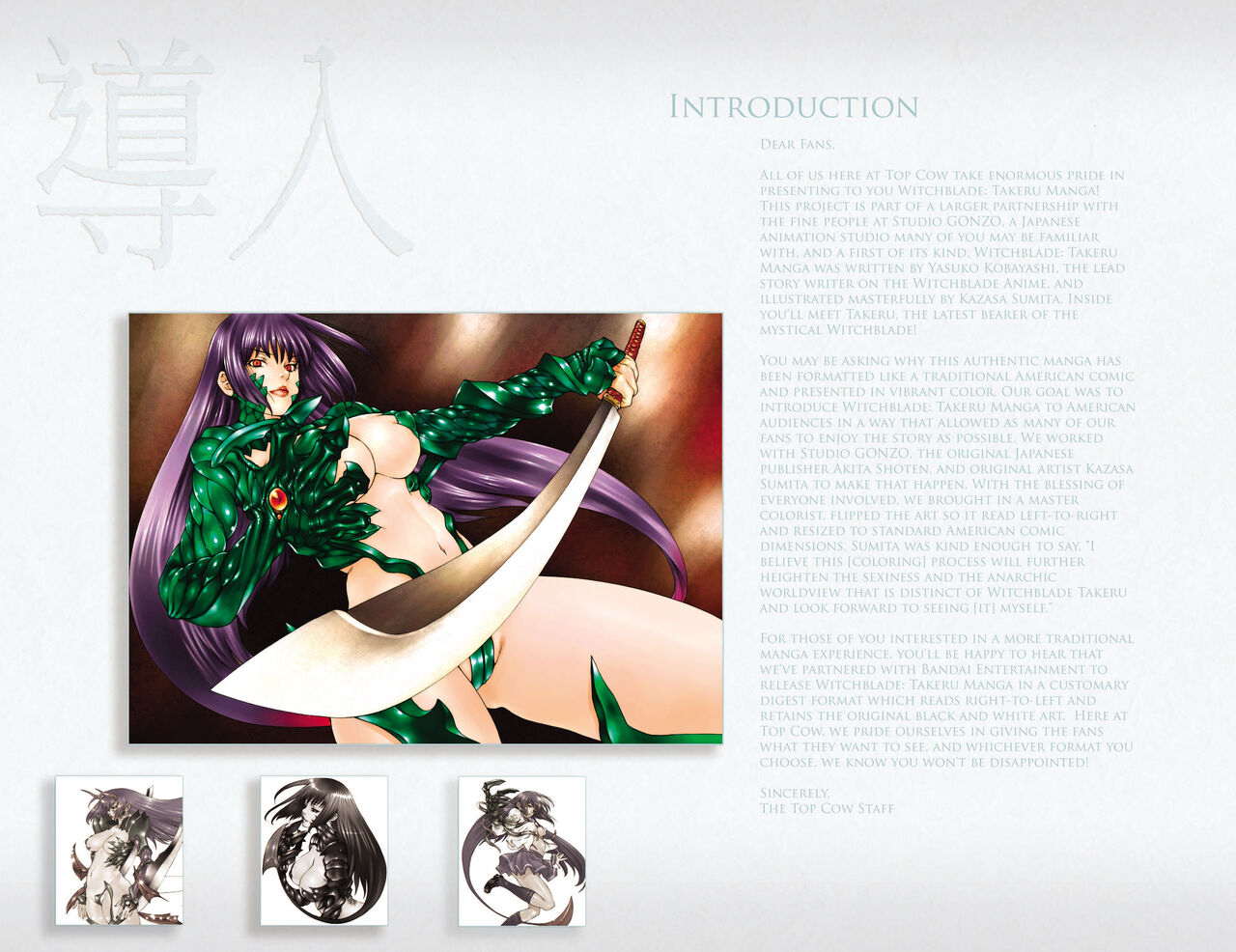 Witchblade: Takeru Manga page 5 full