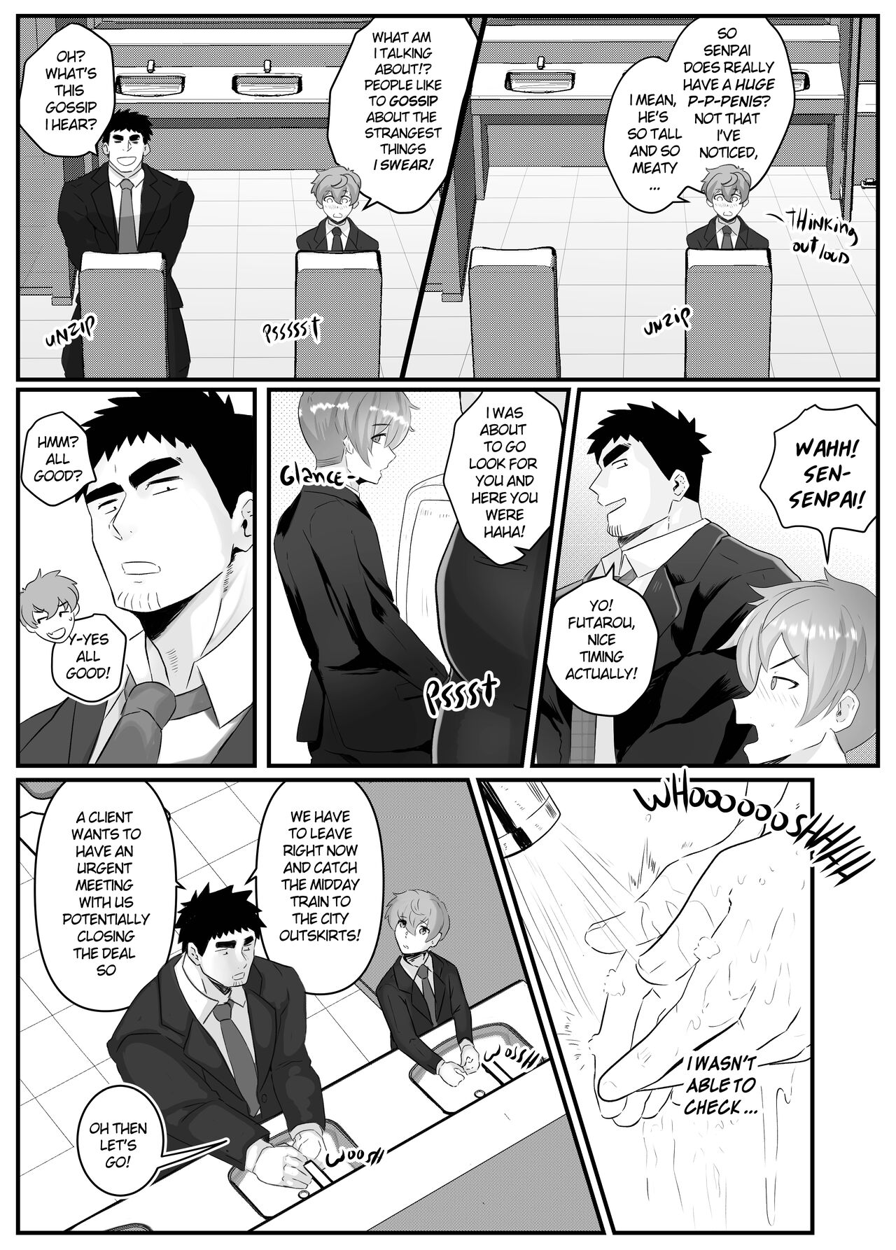 Working Overtime With my NOT SO annoying senpai page 9 full