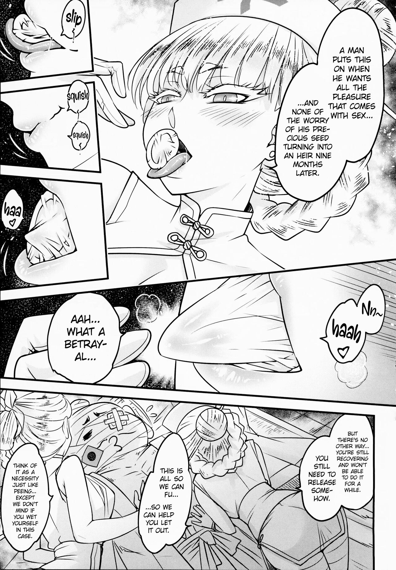 Hyakkasou 10 <<Kindan Kaigo Hakui no Kingin Sousetsu>> page 4 full
