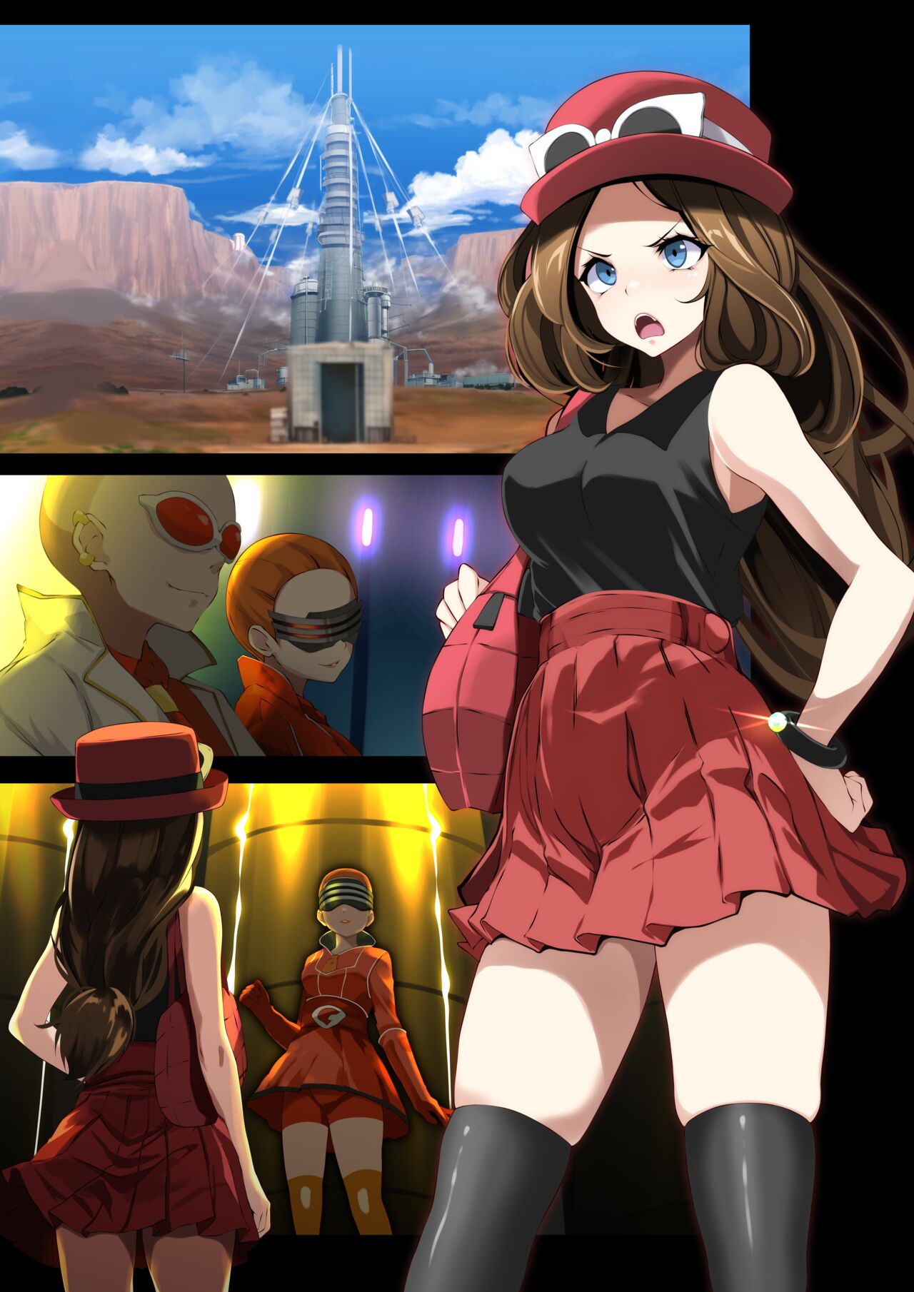 Serena "Kalos Hatsudenjo Haiboku Route" page 1 full