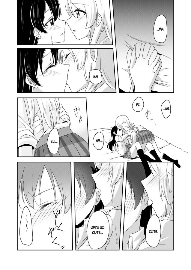 EliUmi ga Yuri Ecchi suru Hon | EliUmi Have Yuri Sex page 2 full