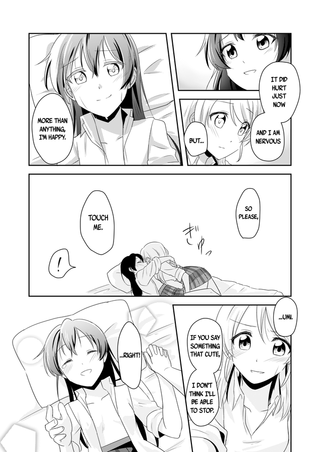EliUmi ga Yuri Ecchi suru Hon | EliUmi Have Yuri Sex page 6 full